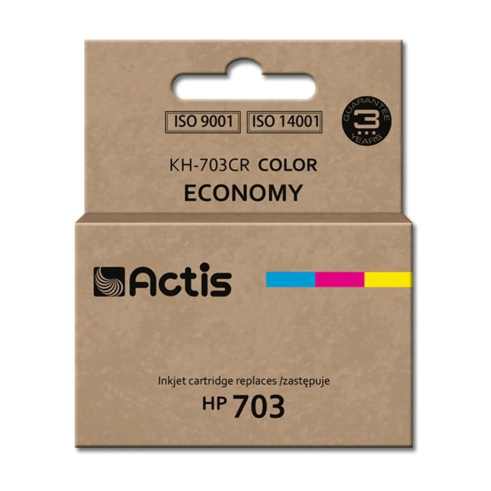 ACTIS KH-703CR Ink Replacement HP 703 CD888AE Standard 12 Ml Colour