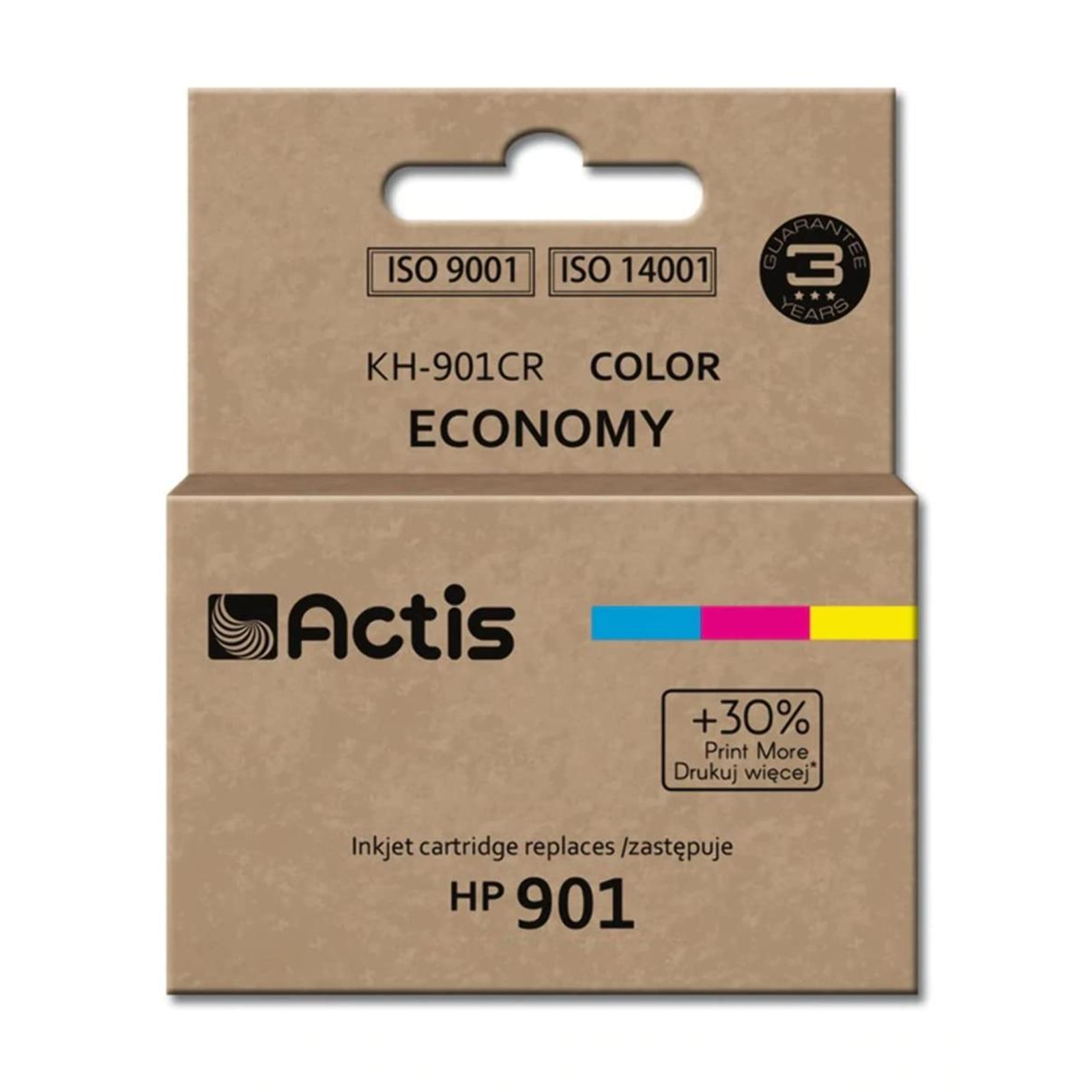 ACTIS KH-901CR Ink (replacement HP 901 CC656AE Standard 18 Ml Color)