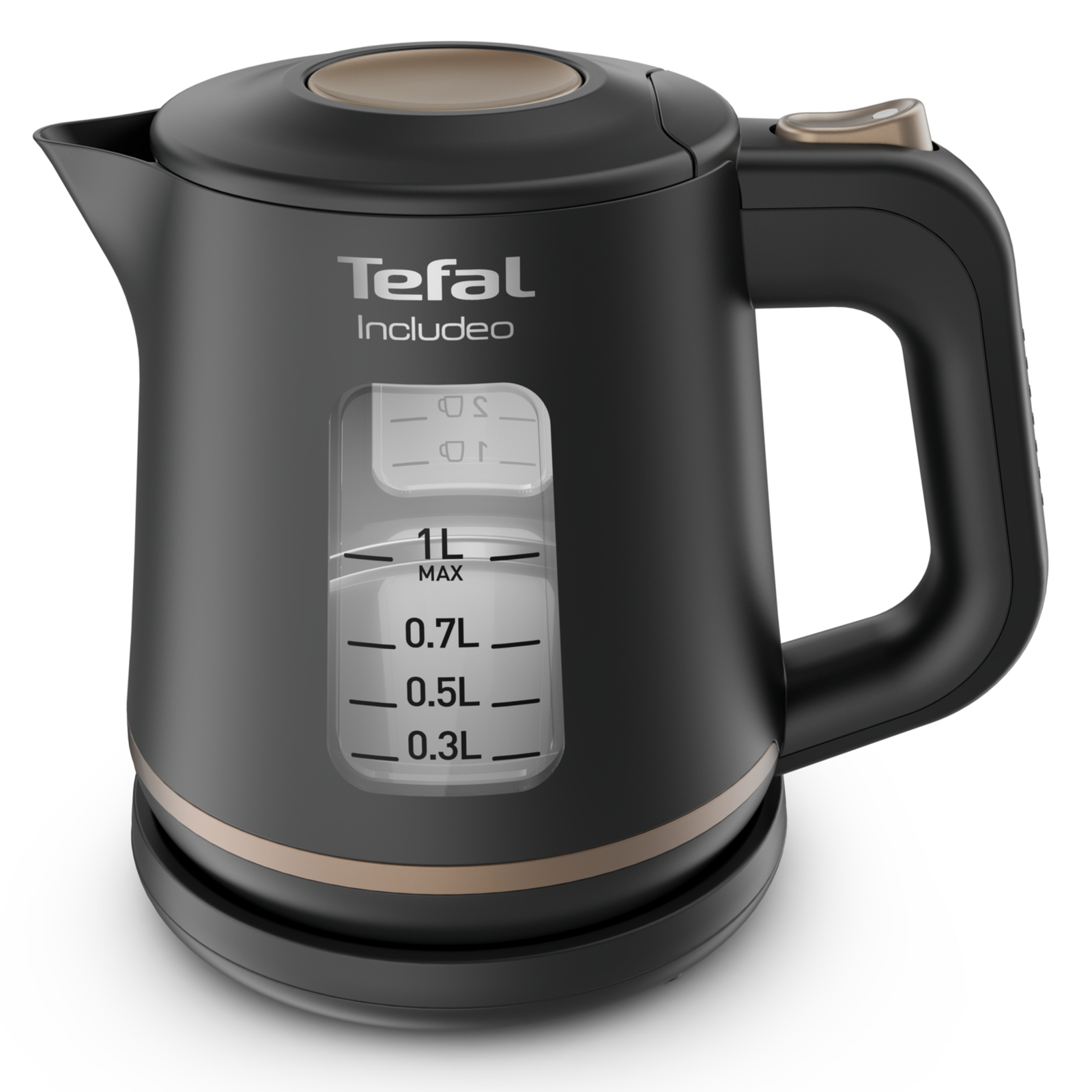 Tefal Includeo Kettle 1liter Black