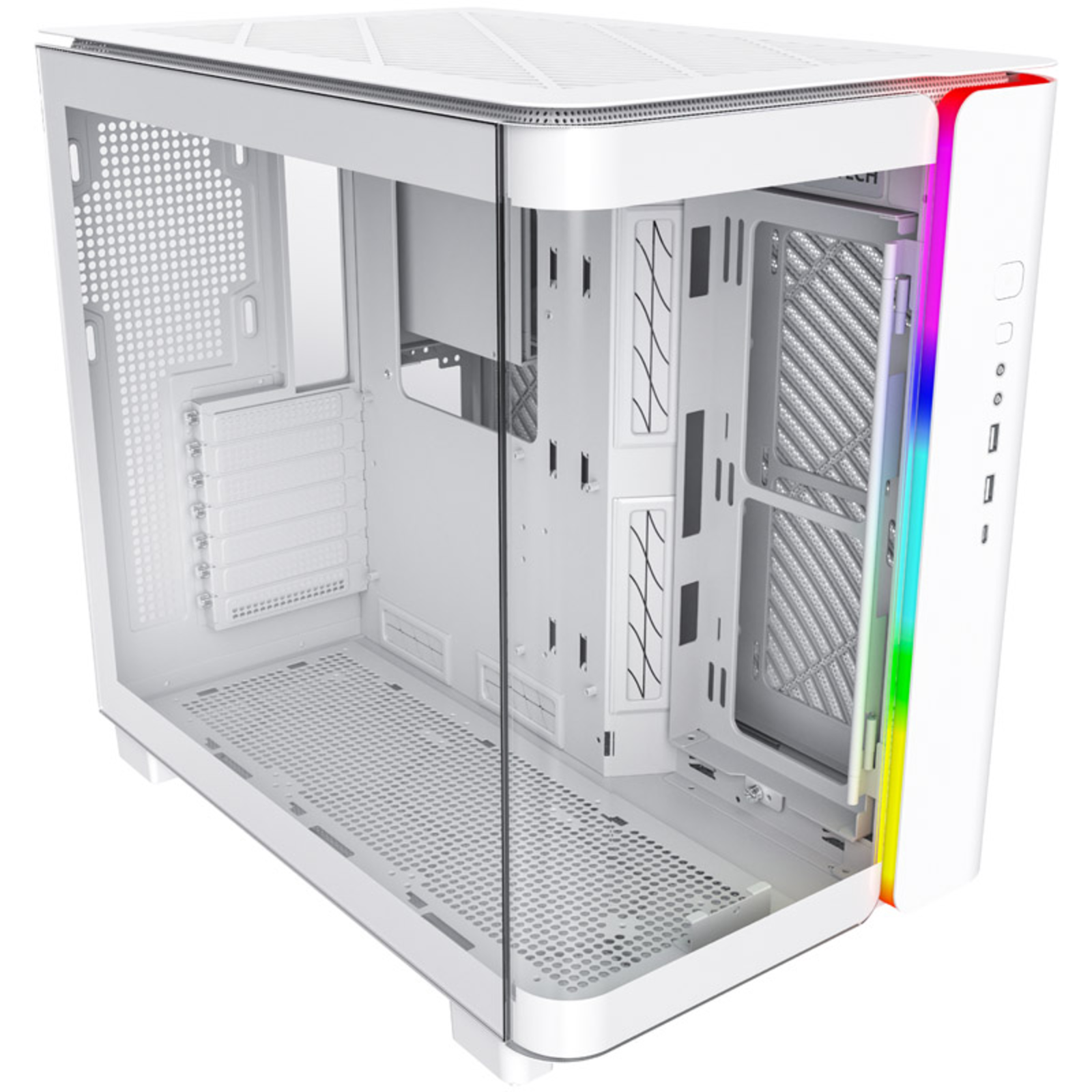 Montech KING 95 Midi-Tower Tempered Glass ARGB White Midi-Minitower