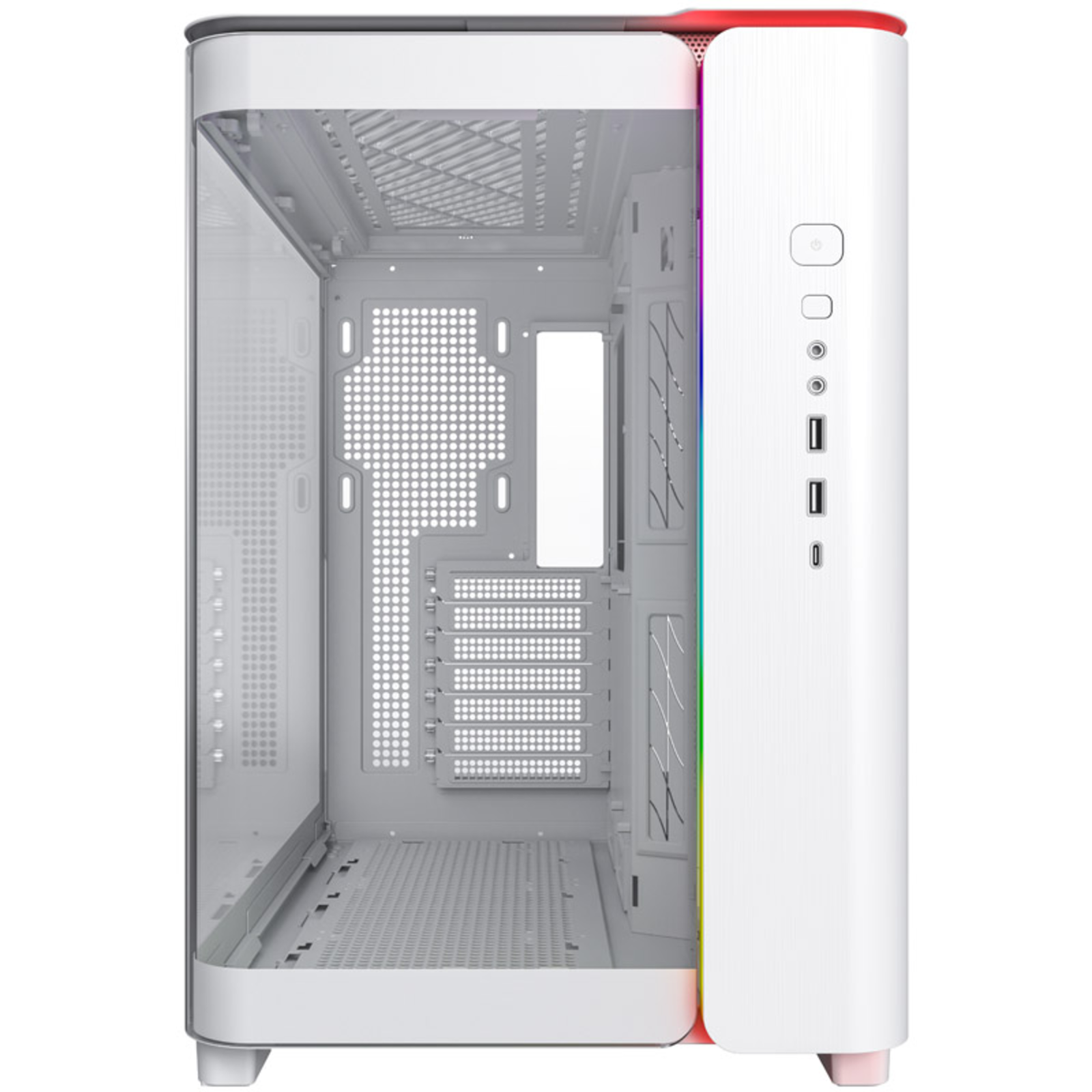 Montech KING 95 Midi-Tower Tempered Glass ARGB White Midi-Minitower