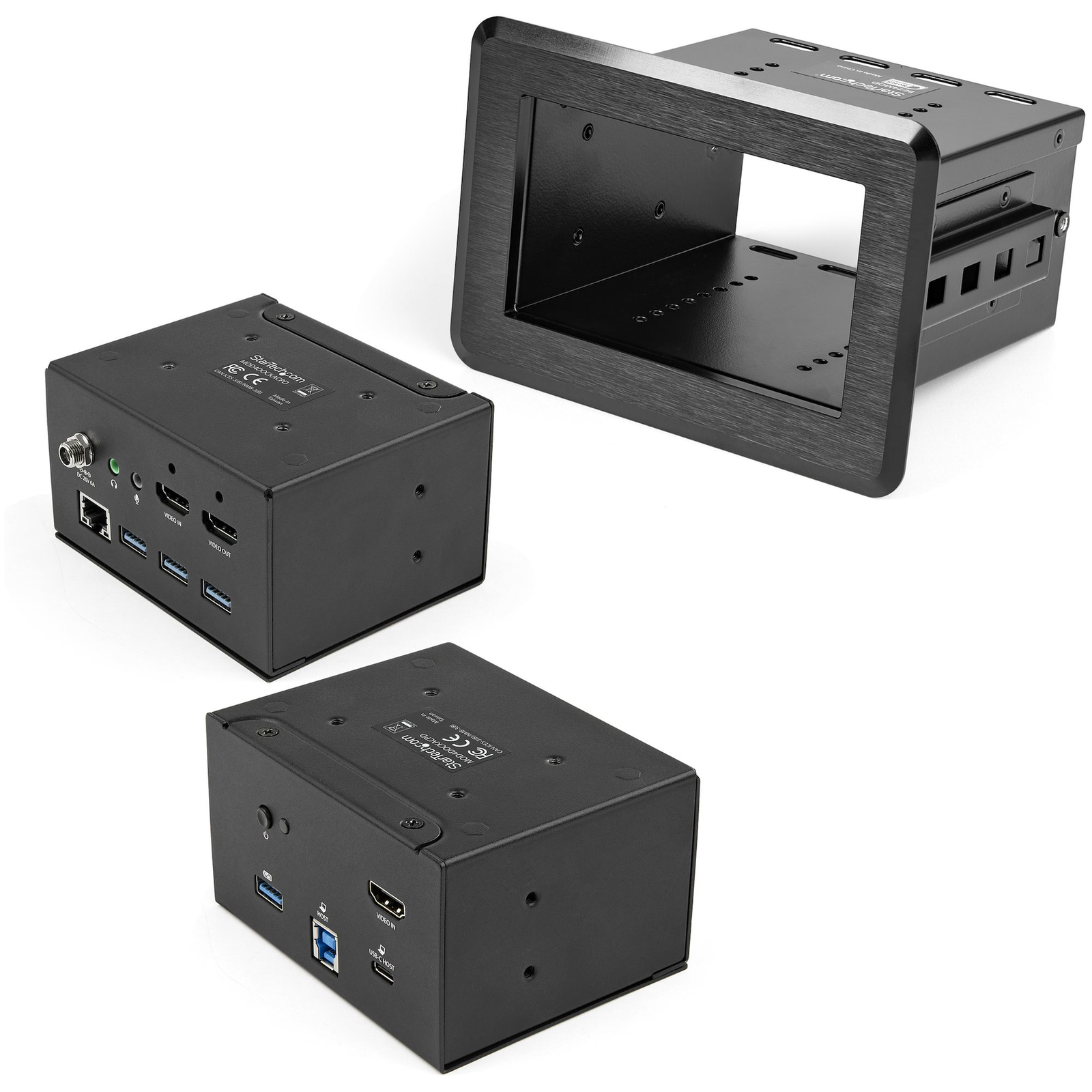 StarTech.com CONFERENCE TABLE BOX W/DOCKING CONNECTIVITY BOX W/ LAPTOP DOCKI