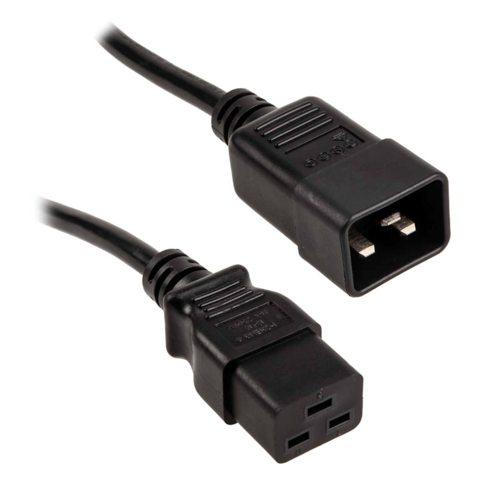 Kolink Premium Cold Appliance Cable Extension C20 to C19 1.8m