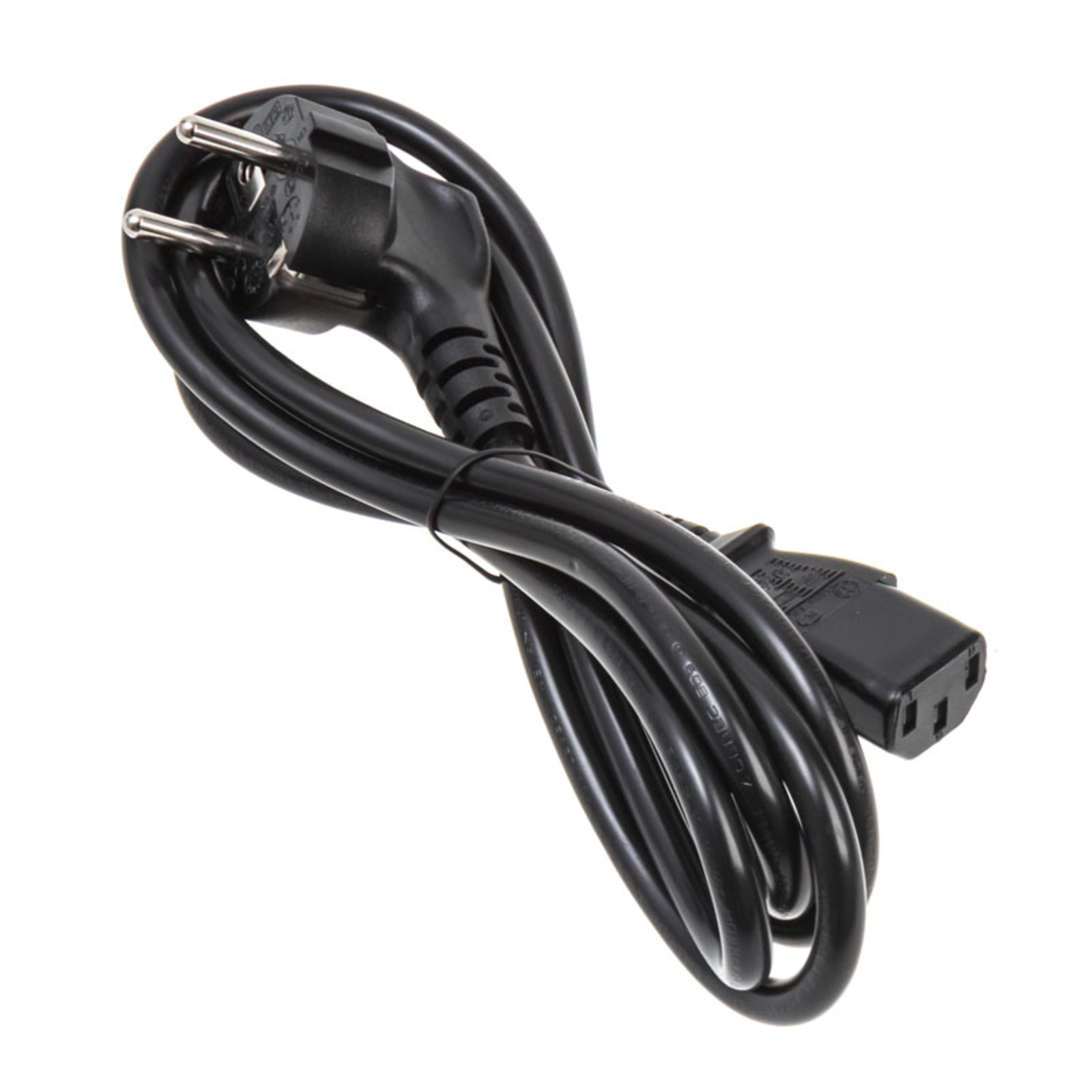 Kolink Premium Mains Cable Schuko to IEC Test Plug C13 1.8m
