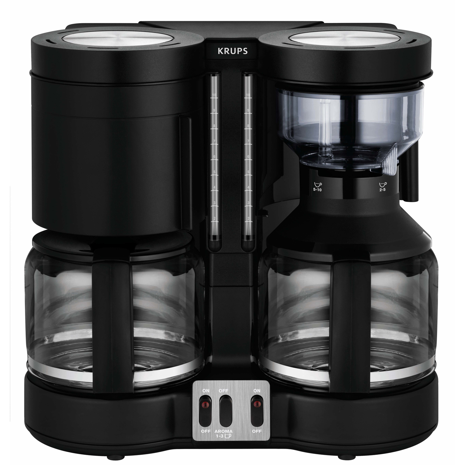 Krupskm 8508 Double-automatic Coffee/tea Machine Duothek Plus Black