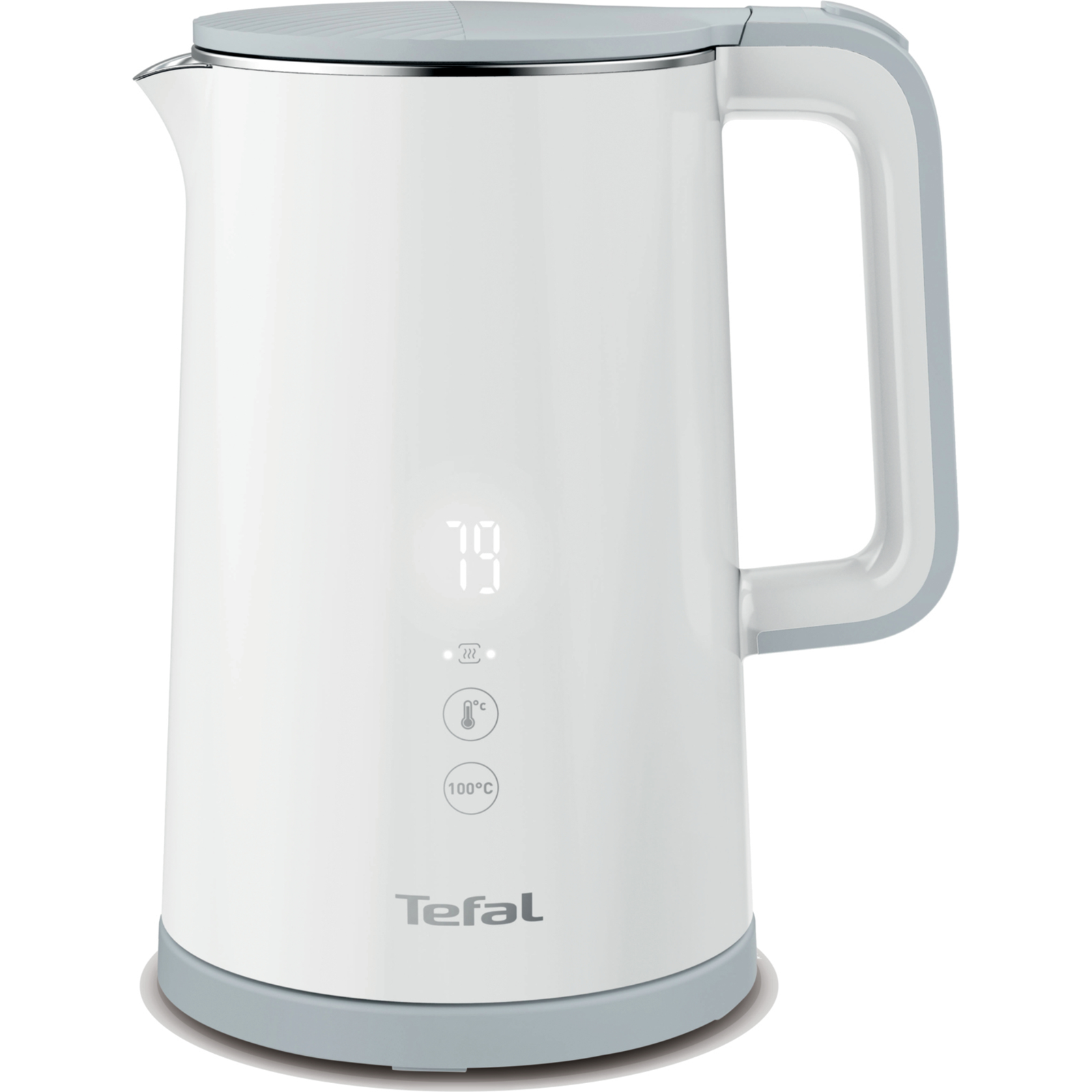 Tefal KO 6931 Kettle 1.5 Liter White Stainless Steel