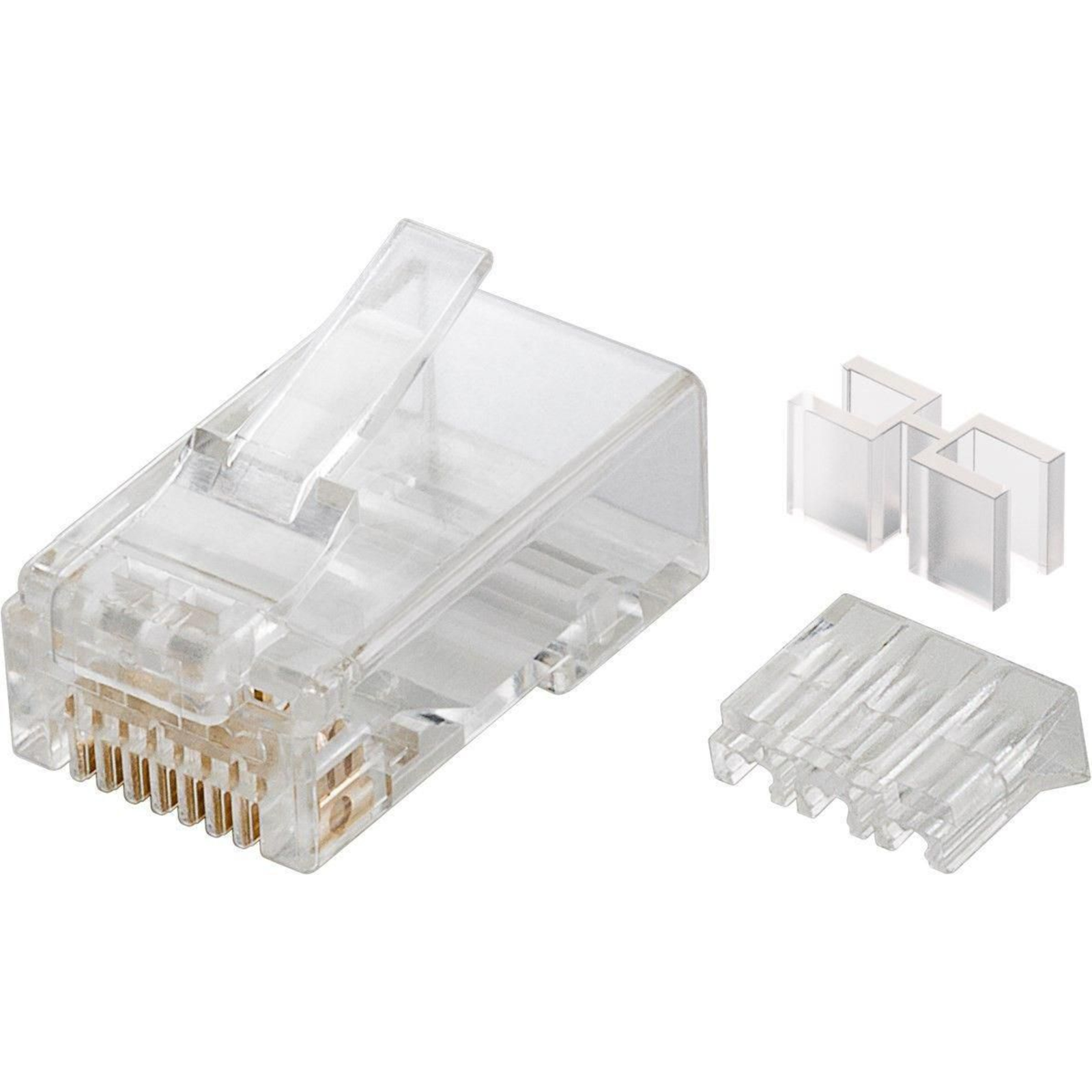Microconnect KON505-10 wire connector RJ45 Translucent