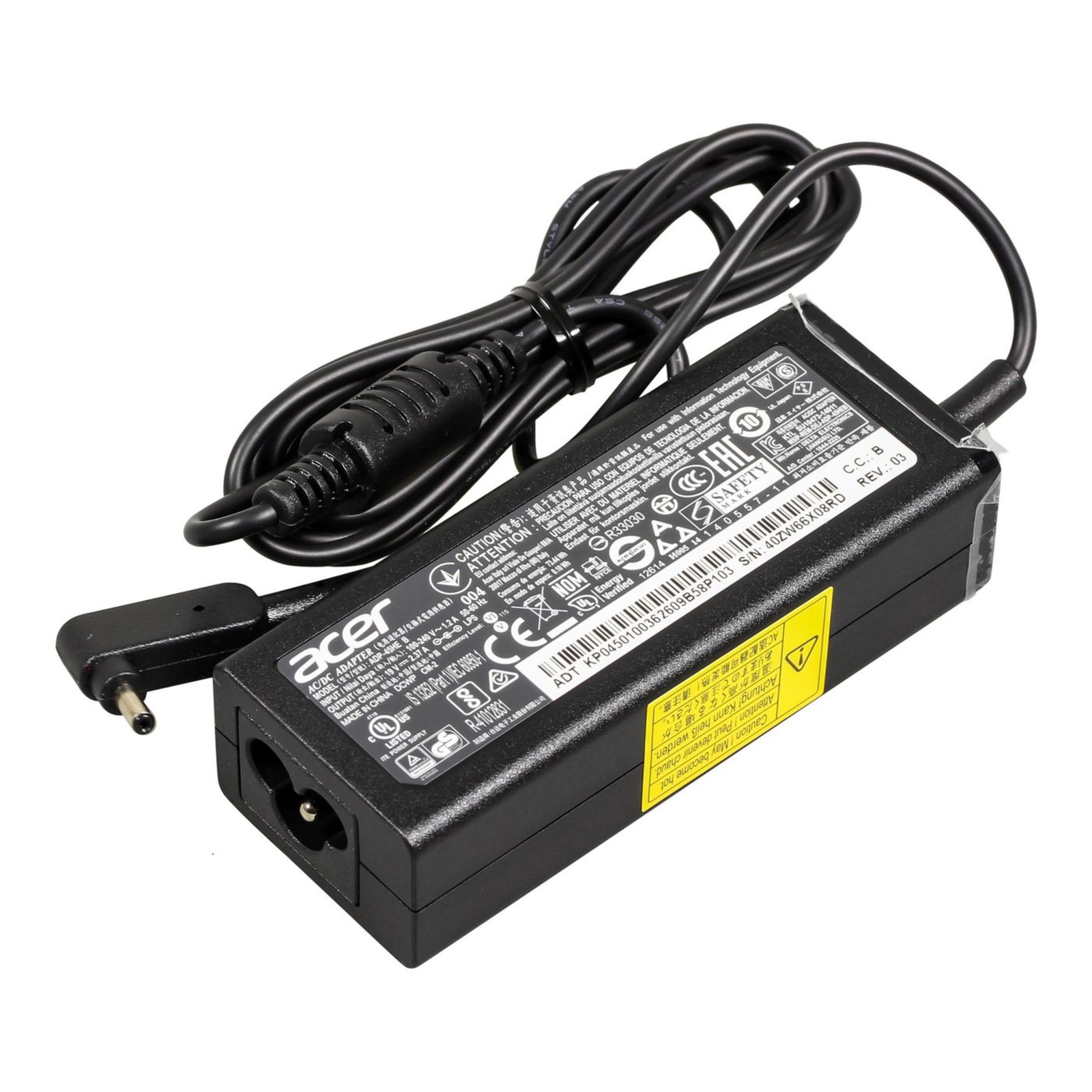 Acer Power Supply 45 Watt for Aspire R7-371T