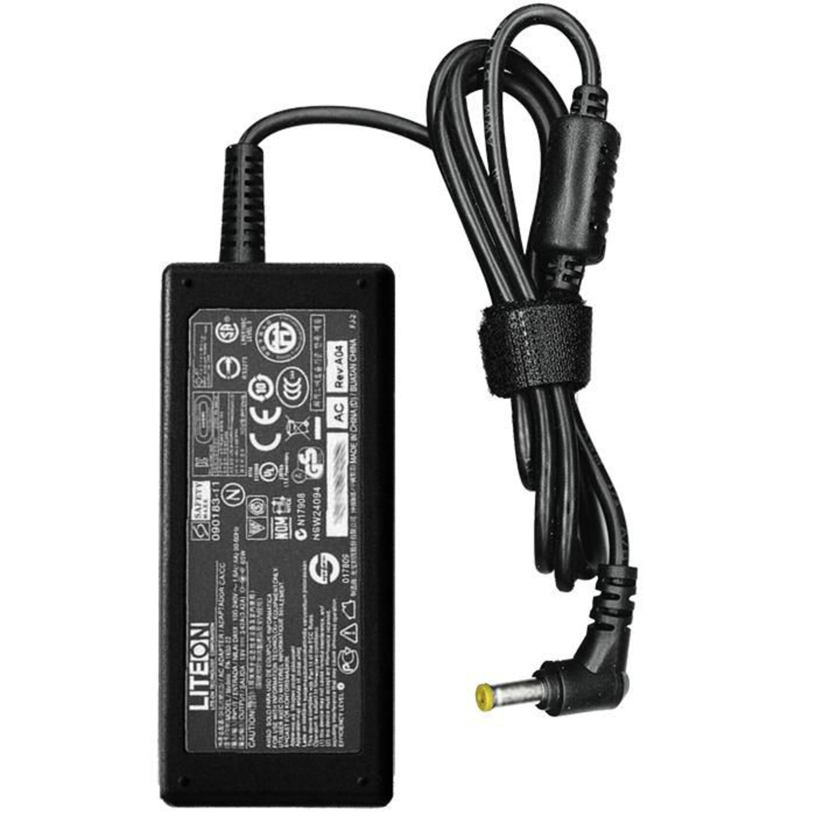 Acer Power Supply 65 Watt Yellow for Aspire
