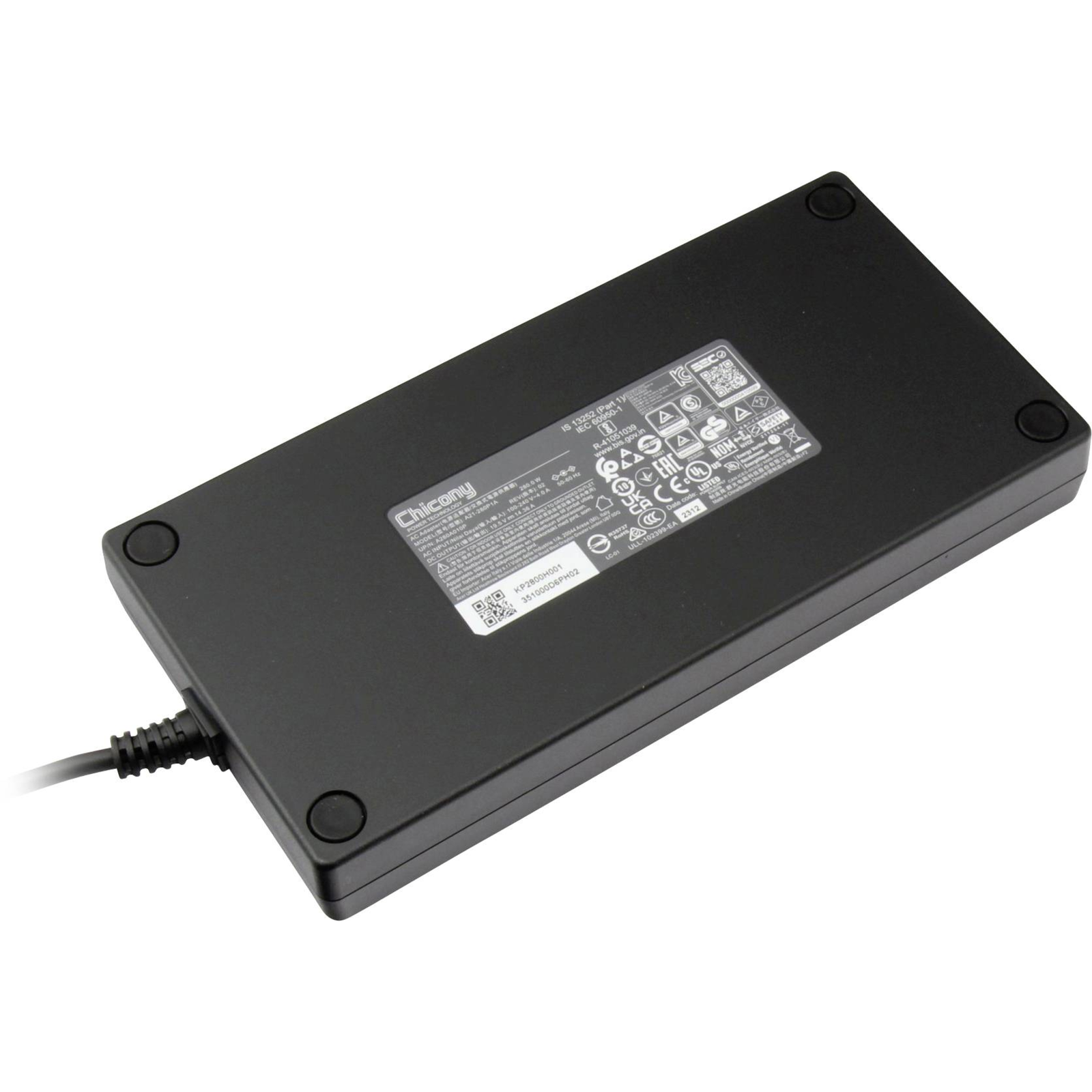 Acer Adapter AC 280W A280A010P BLACK 1 7x5 5x11