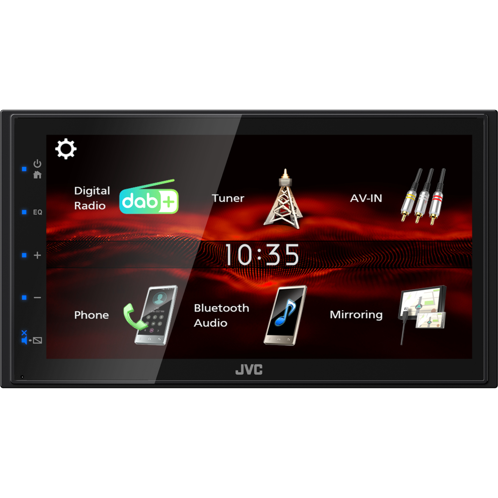 JVC KW-M180DBT- Audio Video System
