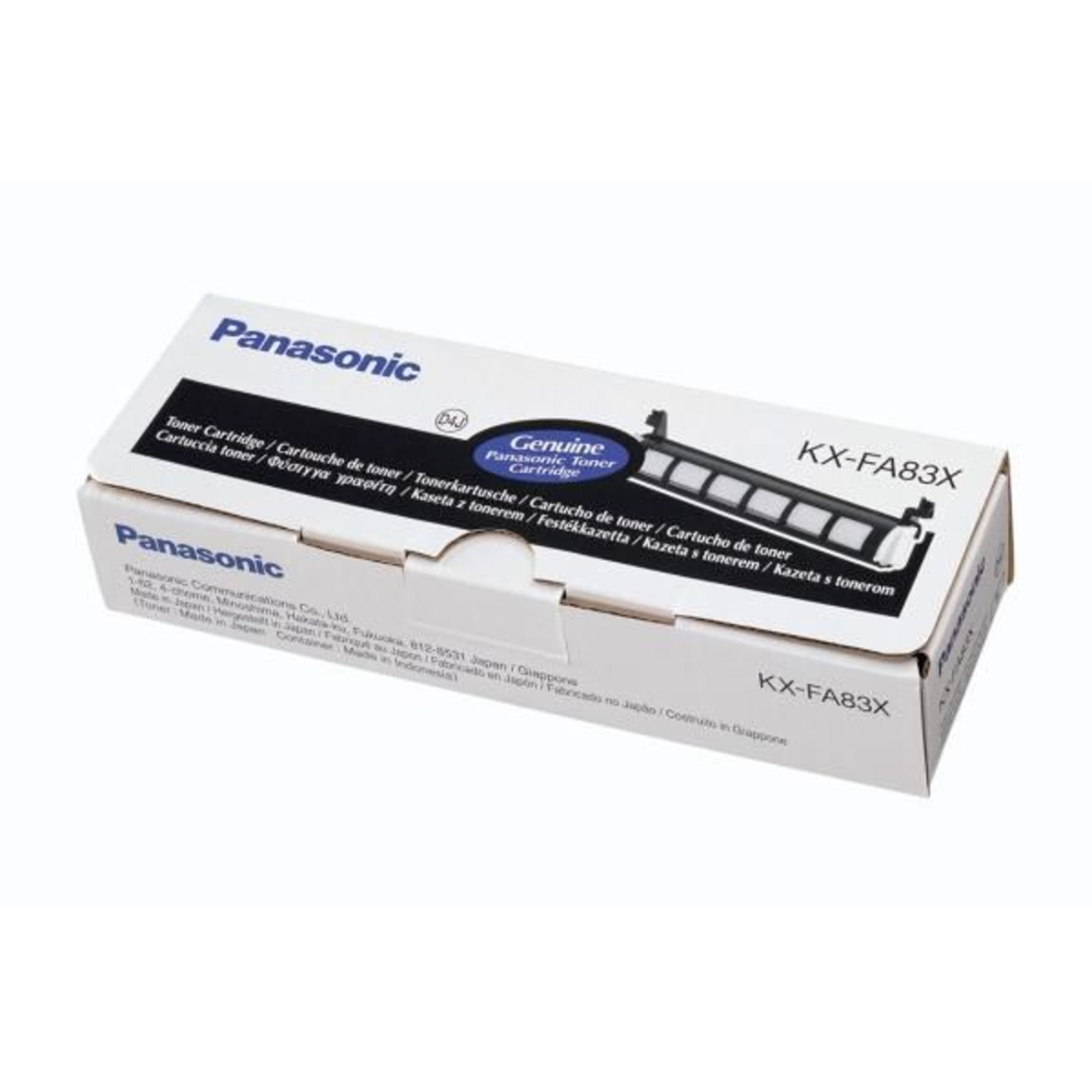 Panasonic Toner Cartridge KX-FA83X Black 2,500pages