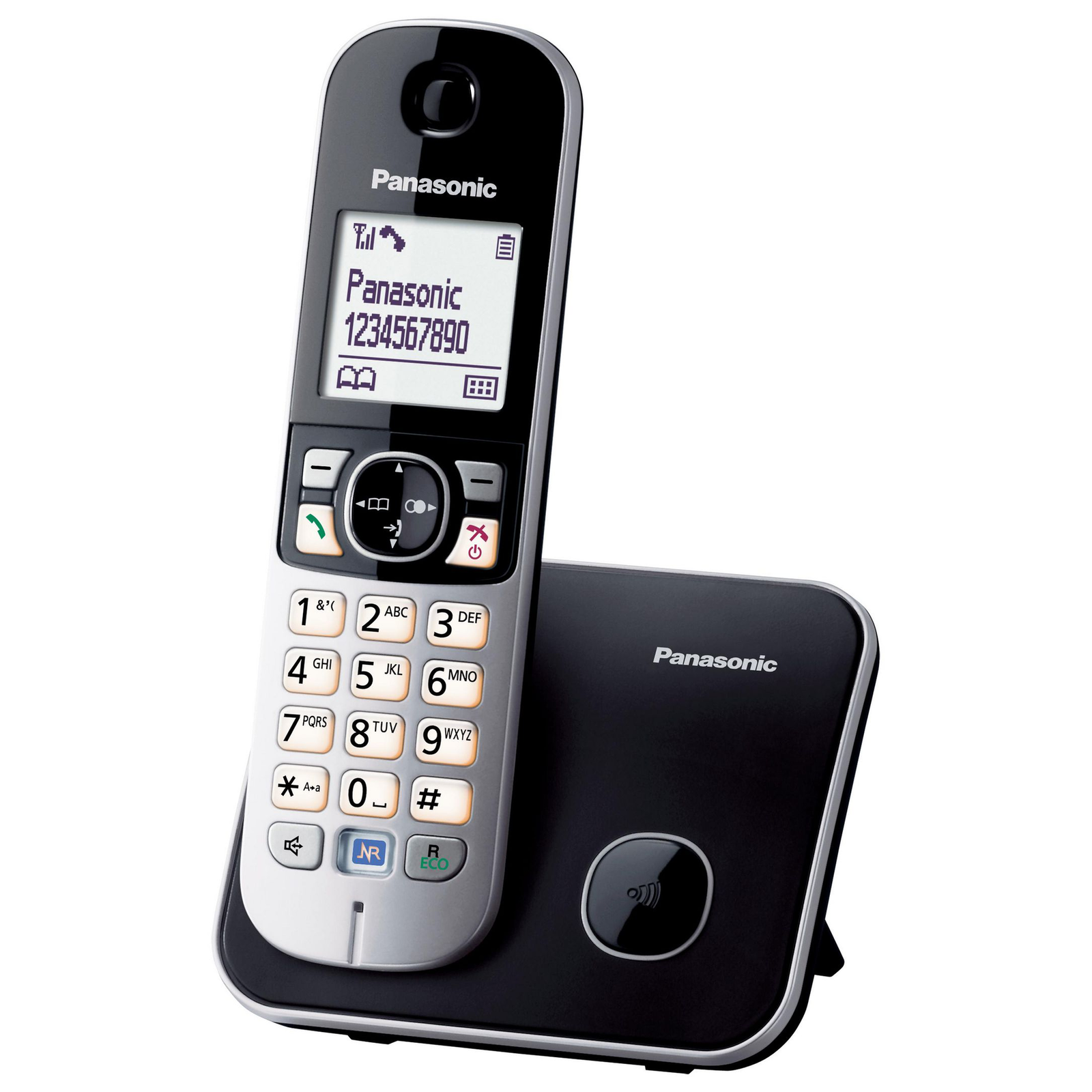 Panasonic KX-TG6811GB DECT Telephone 120 Entries Caller Identification Black