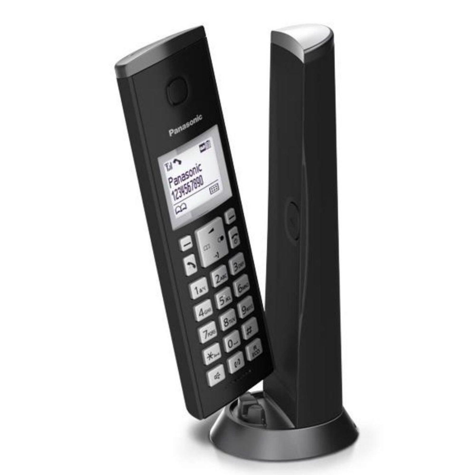 Panasonic KX-TGK220 DECT Telephone Cordless Handset Hands-free Function 120 Entries