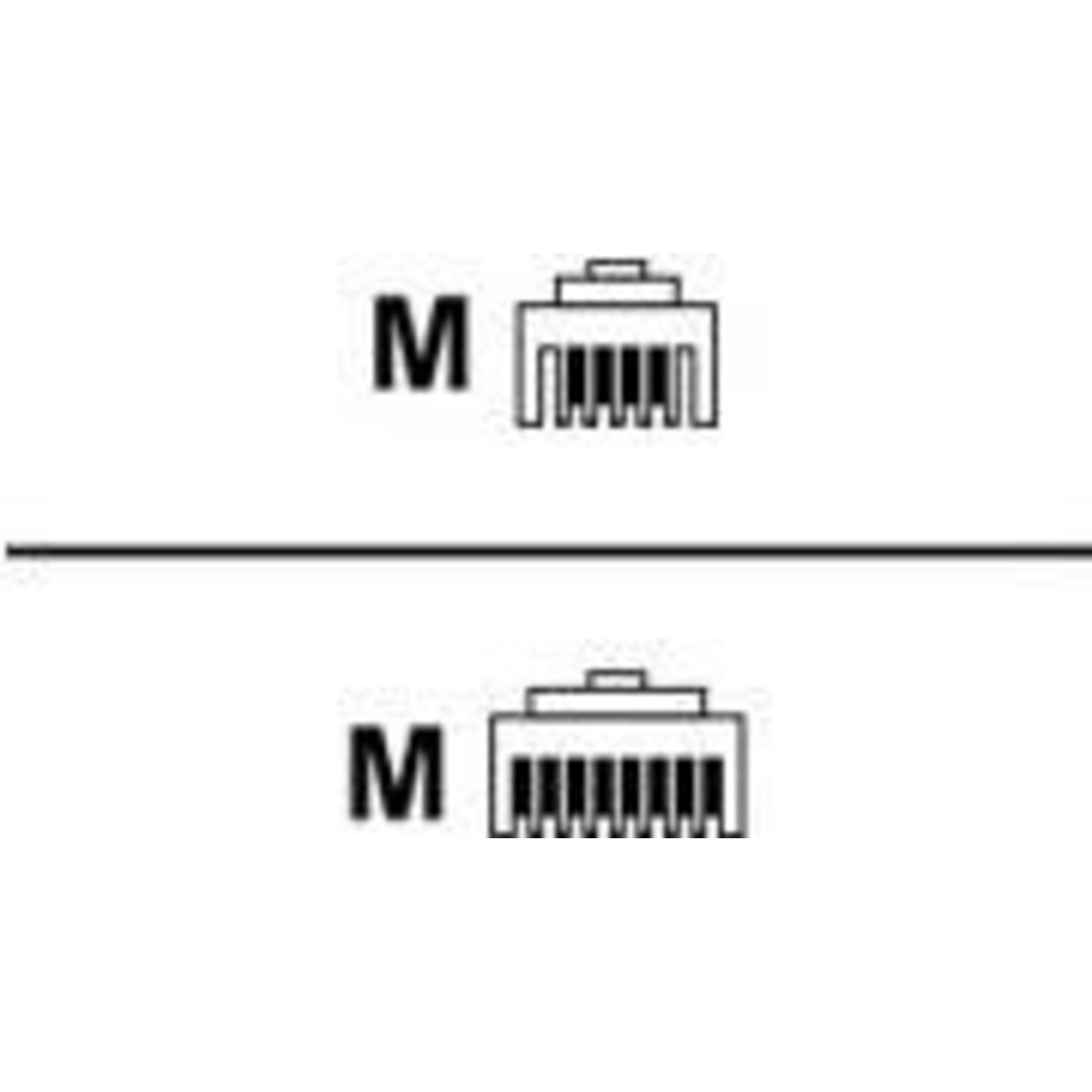Unify Telephone Cable RJ-11 (6-pin) (M) to RJ-45 (M)