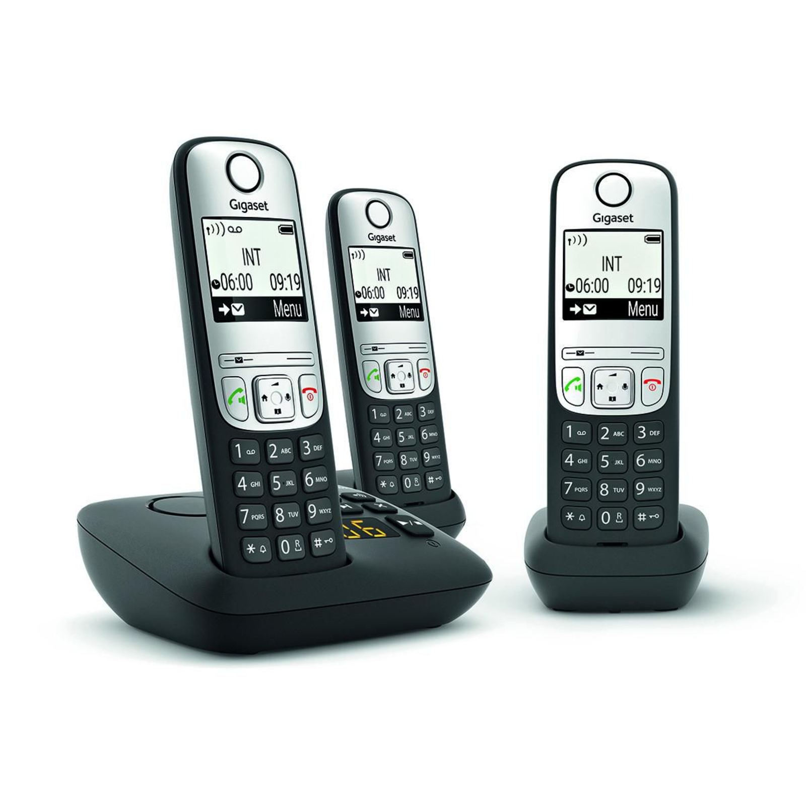 Gigaset A690A Trio Cordless Telephone Answering Machine with Caller ID