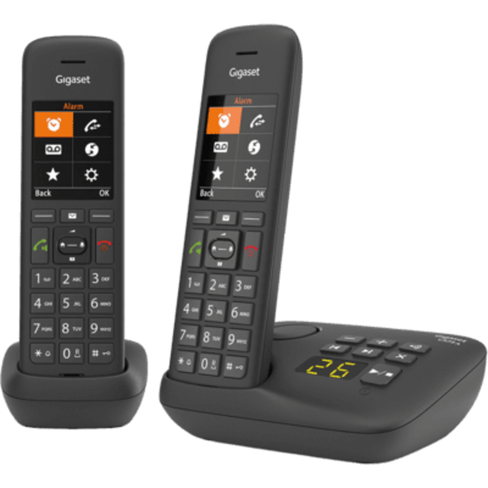 Gigaset C575A Duo Cordless Telephone Answering Machine with Caller ID