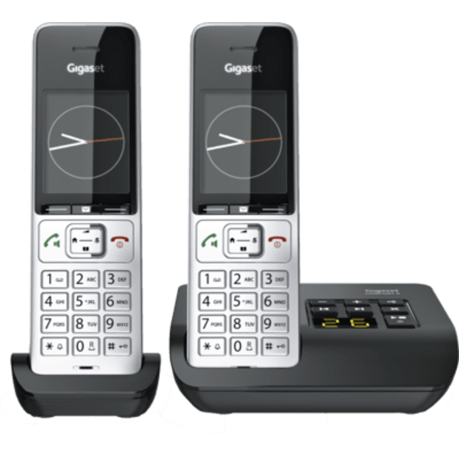 Gigaset COMFORT 500A Duo Silver/black