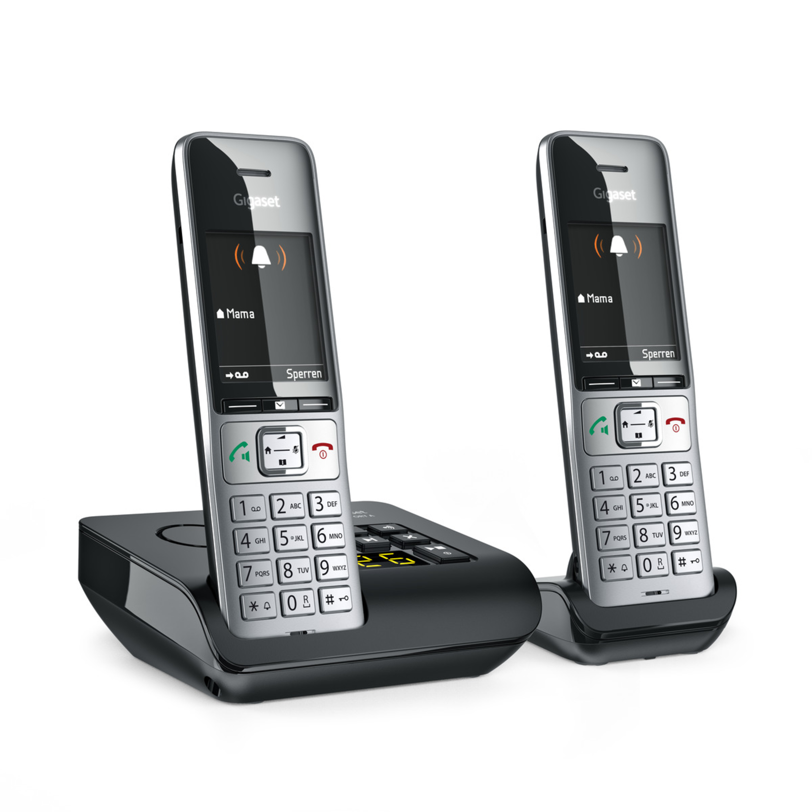 Gigaset COMFORT 500A Duo Silver/black