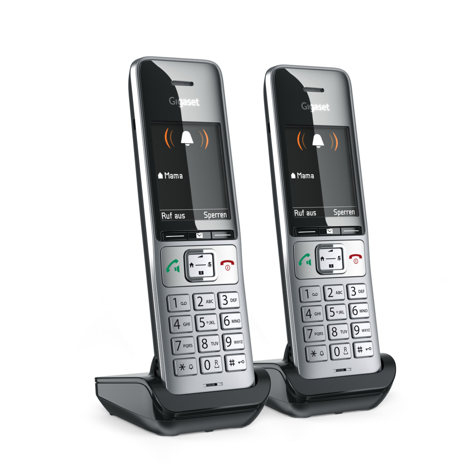 Gigaset COMFORT 500 HX Duo Silver Black