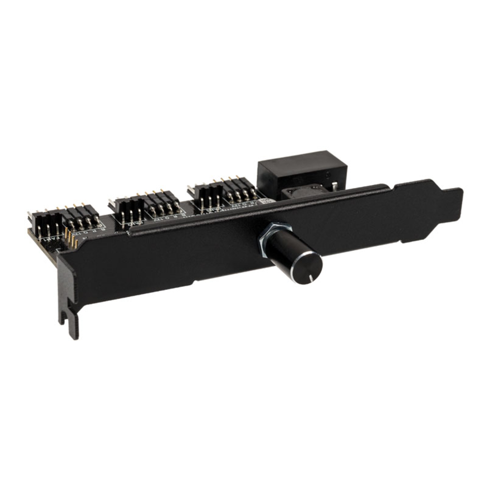 Lamptron CFM36 Fan And RGB LED Controller for PCI Slot Black