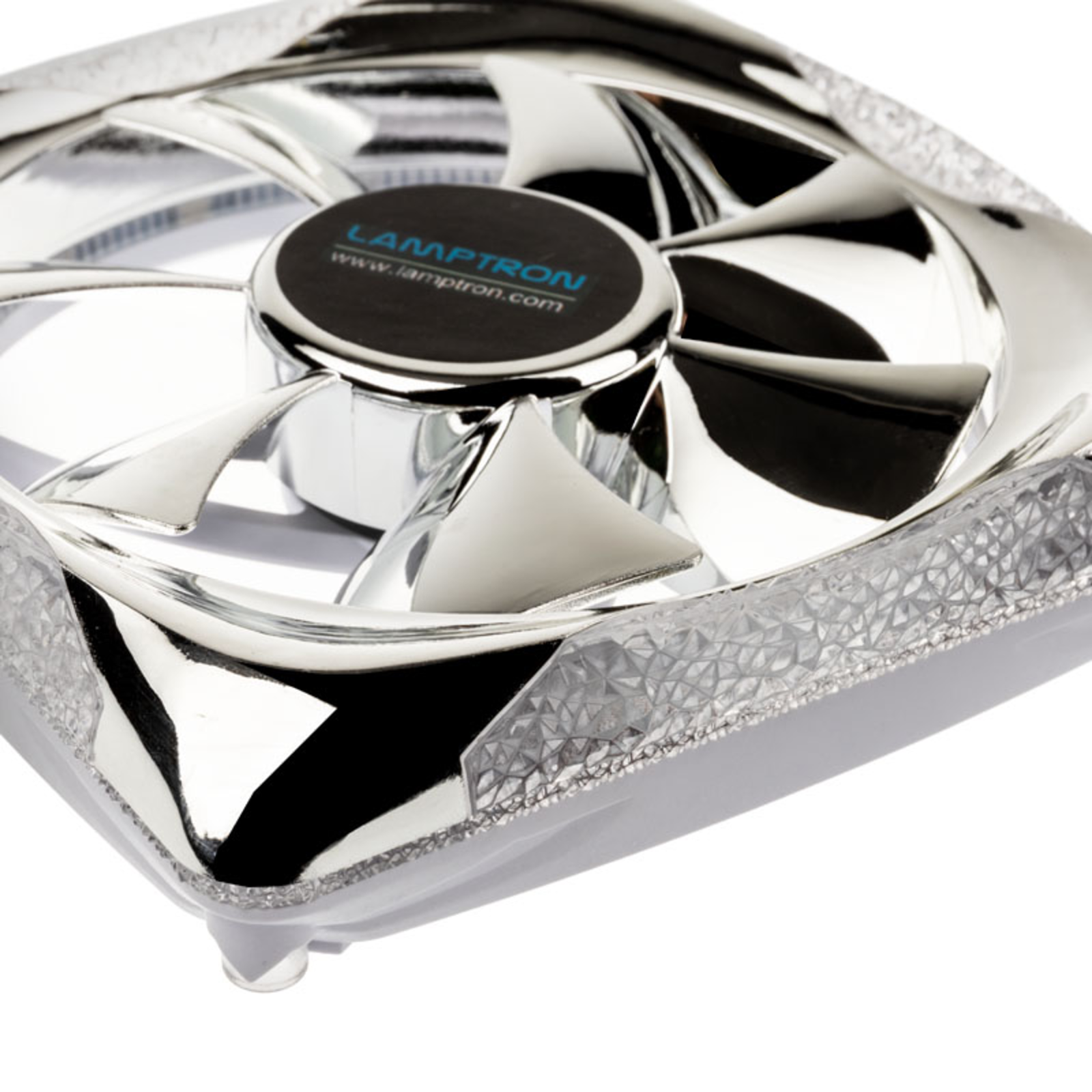 Lamptron PLUTO+ ARGB PWM Fan Bundle of 3 Black