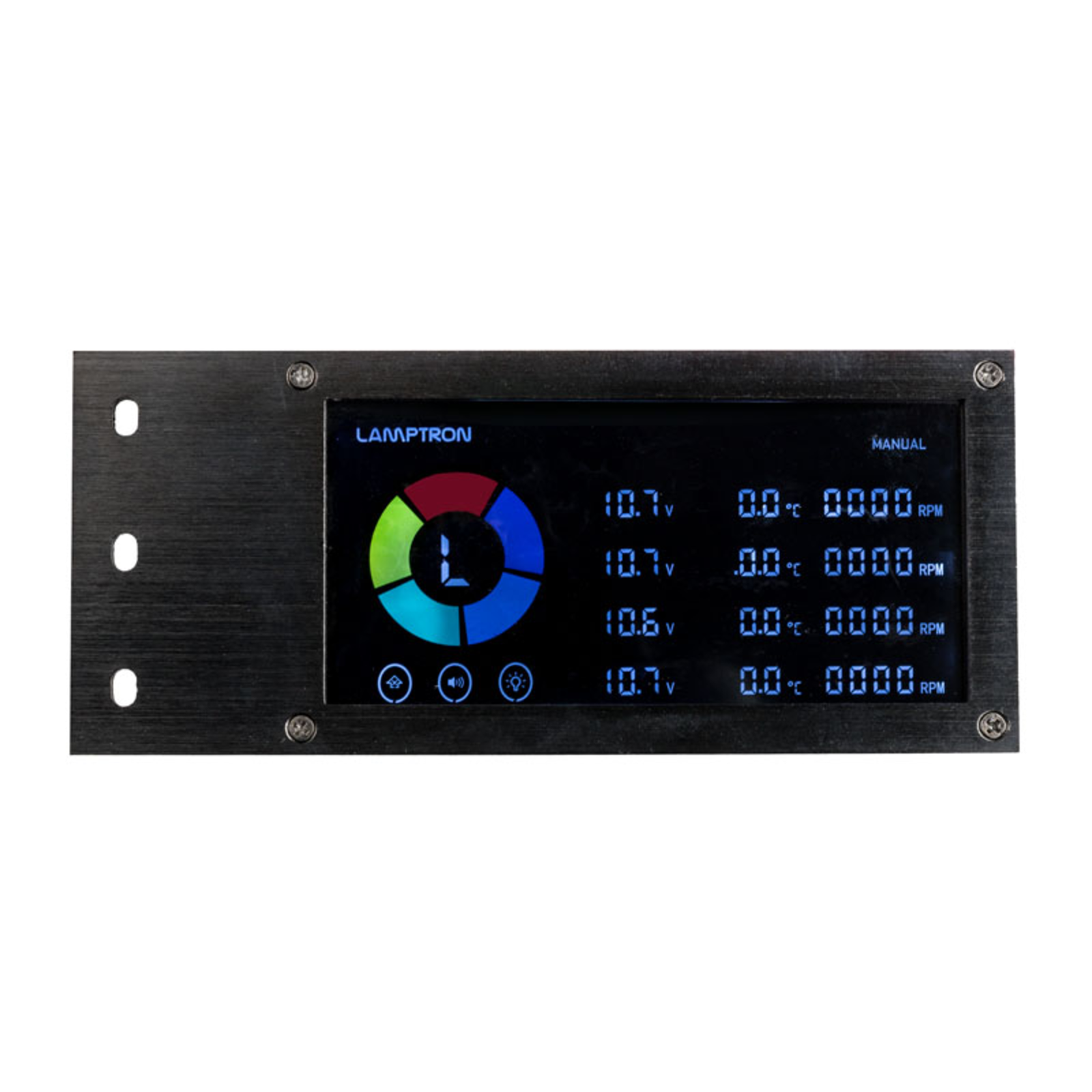 Lamptron SM436 PCI RGB Fan And LED Controller Black