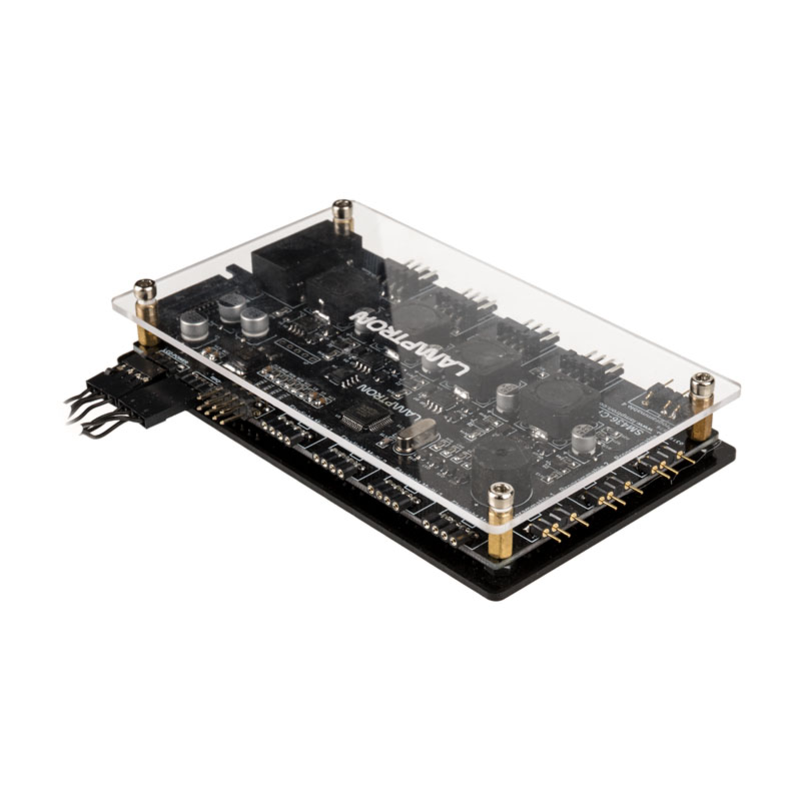 Lamptron SM436 PCI RGB Fan And LED Controller Black