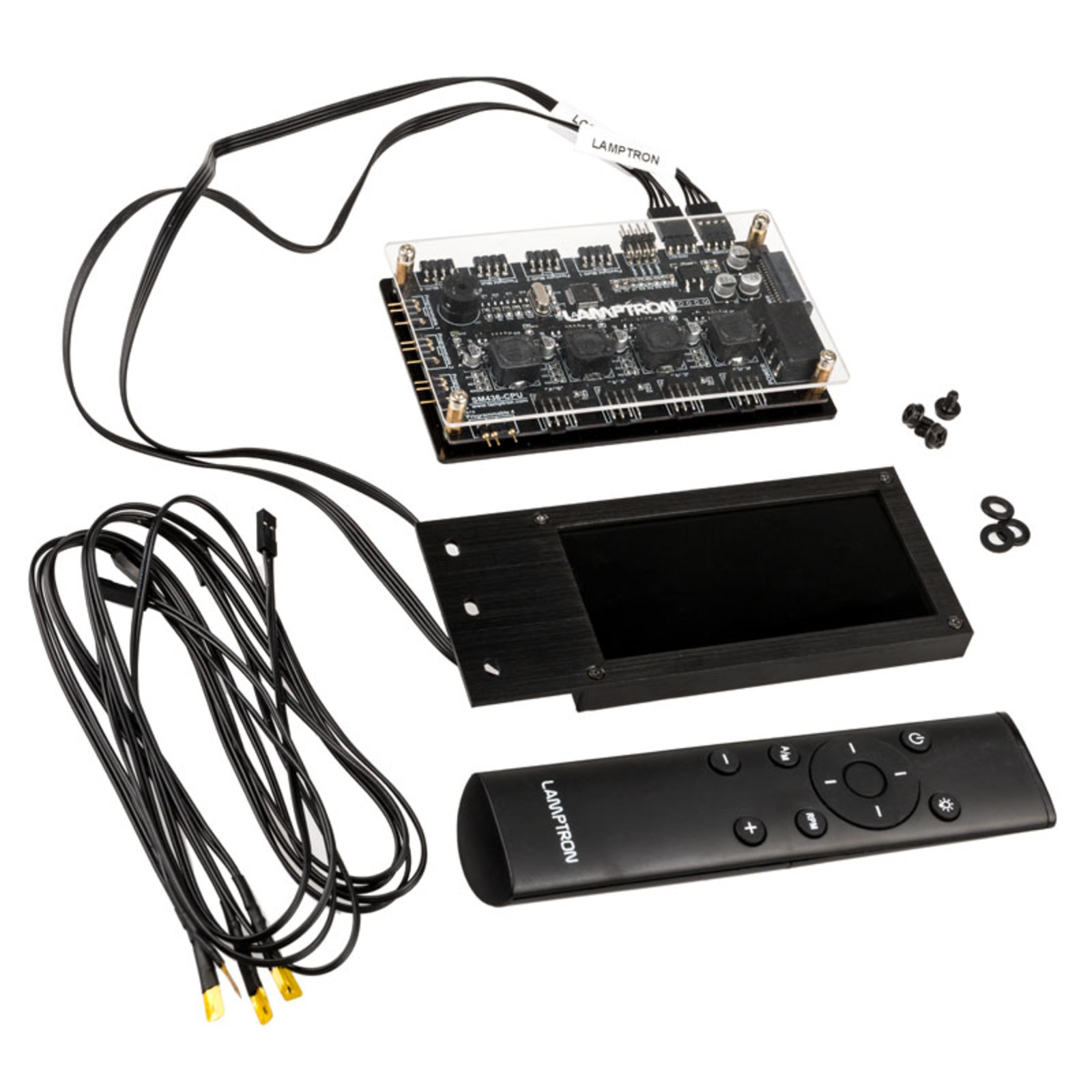 Lamptron SM436 PCI RGB Fan And LED Controller Black
