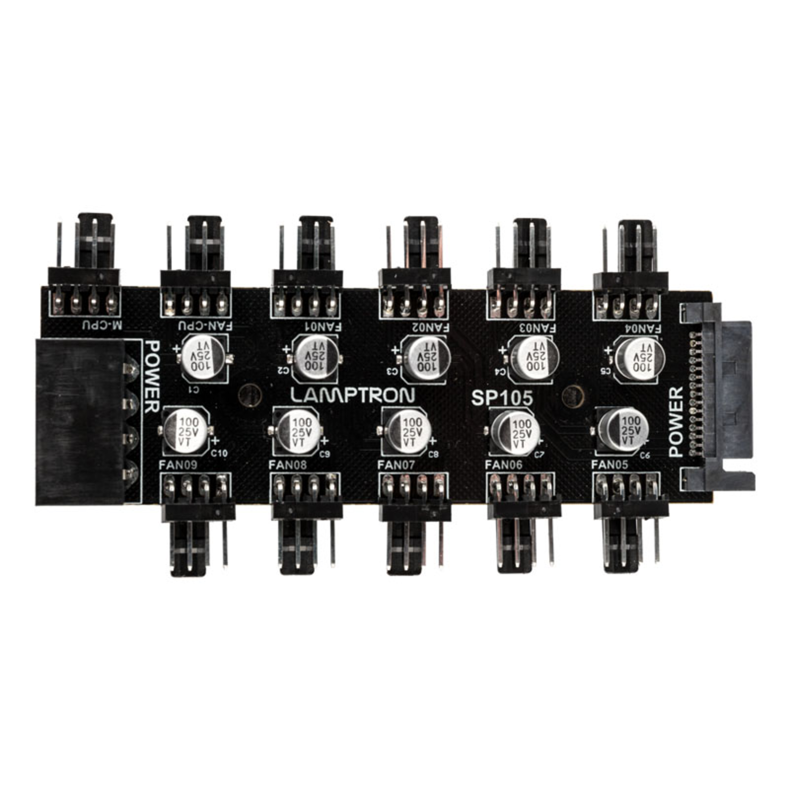 Lamptron SP105 10x PWM Fan Hub