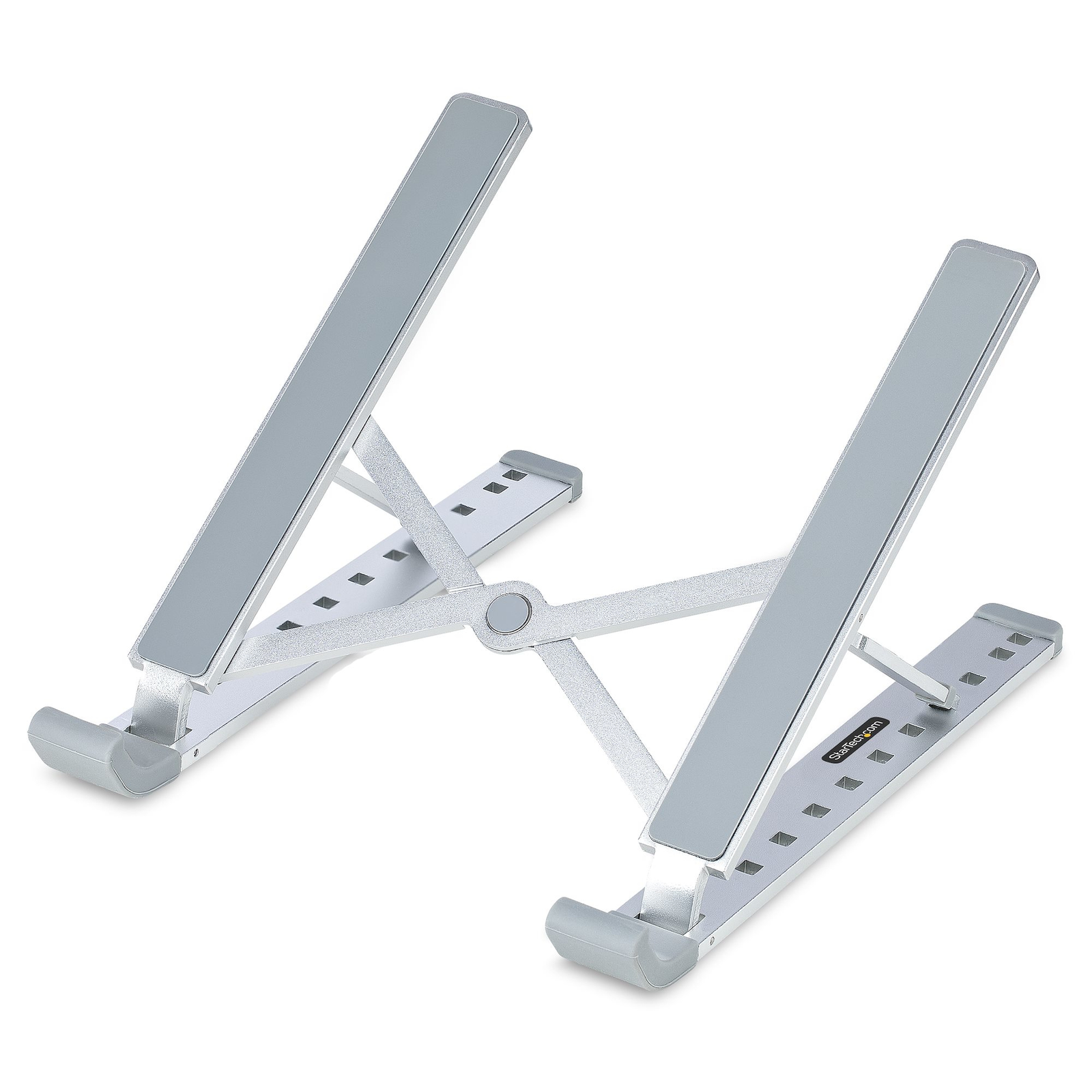 StarTech.com Foldable Laptop Stand Portable Height Adjustable Ergonomic Laptop Stand