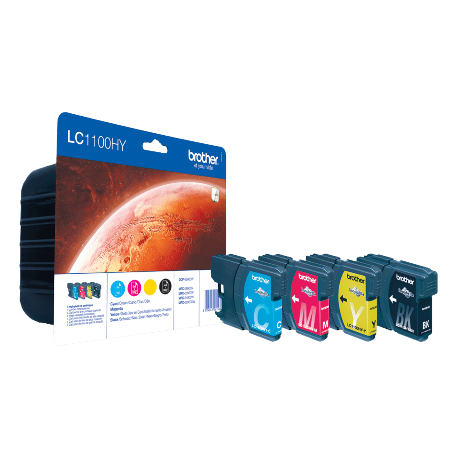 Bredher Cartridge LC-1100HYVALBP Valuepack