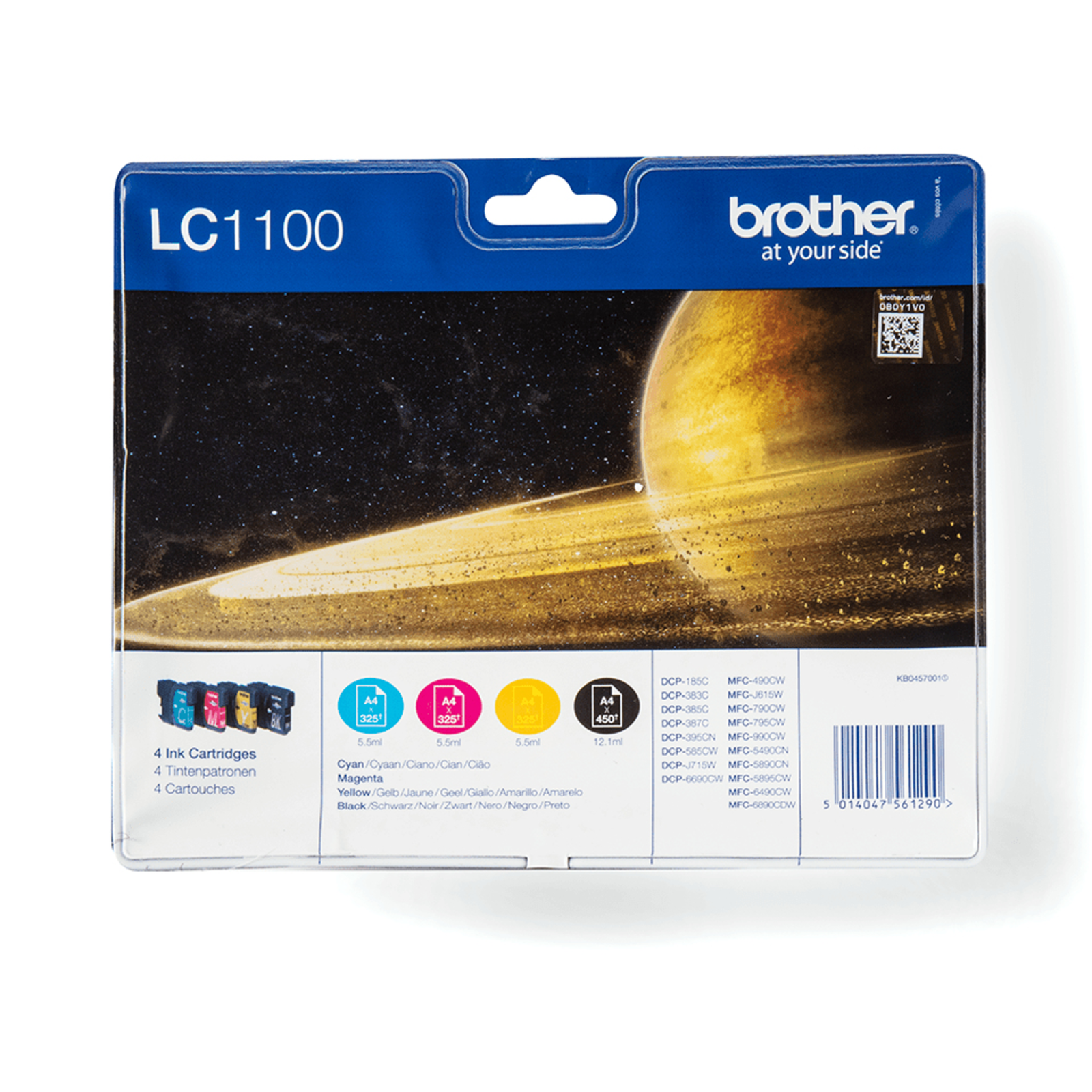 Bredher Ink Cartridge LC-1100VALBPDR Multipack