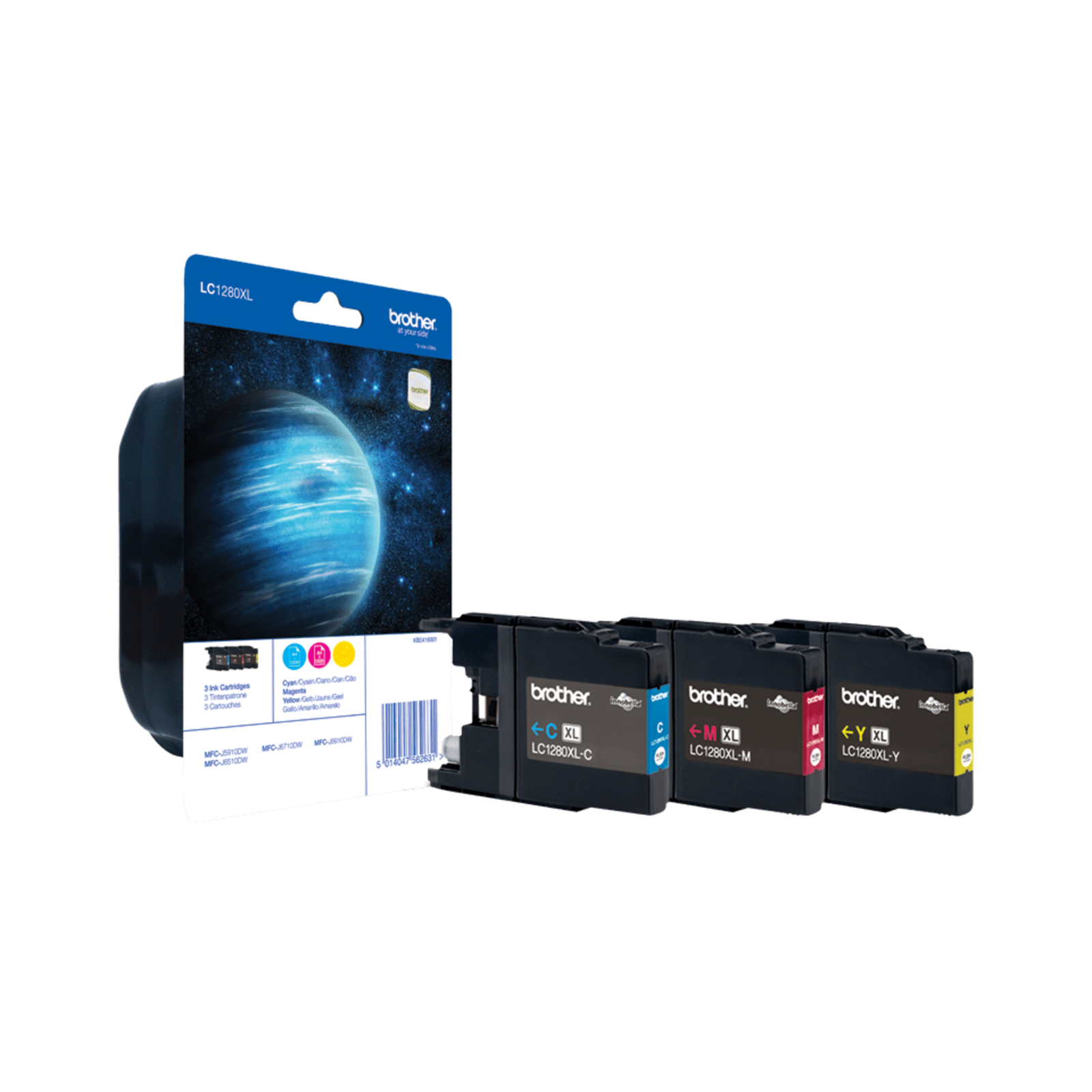 Bredher Ink Cartridge LC-1280XLRBWBPDR Multipack Cy Mg Ye