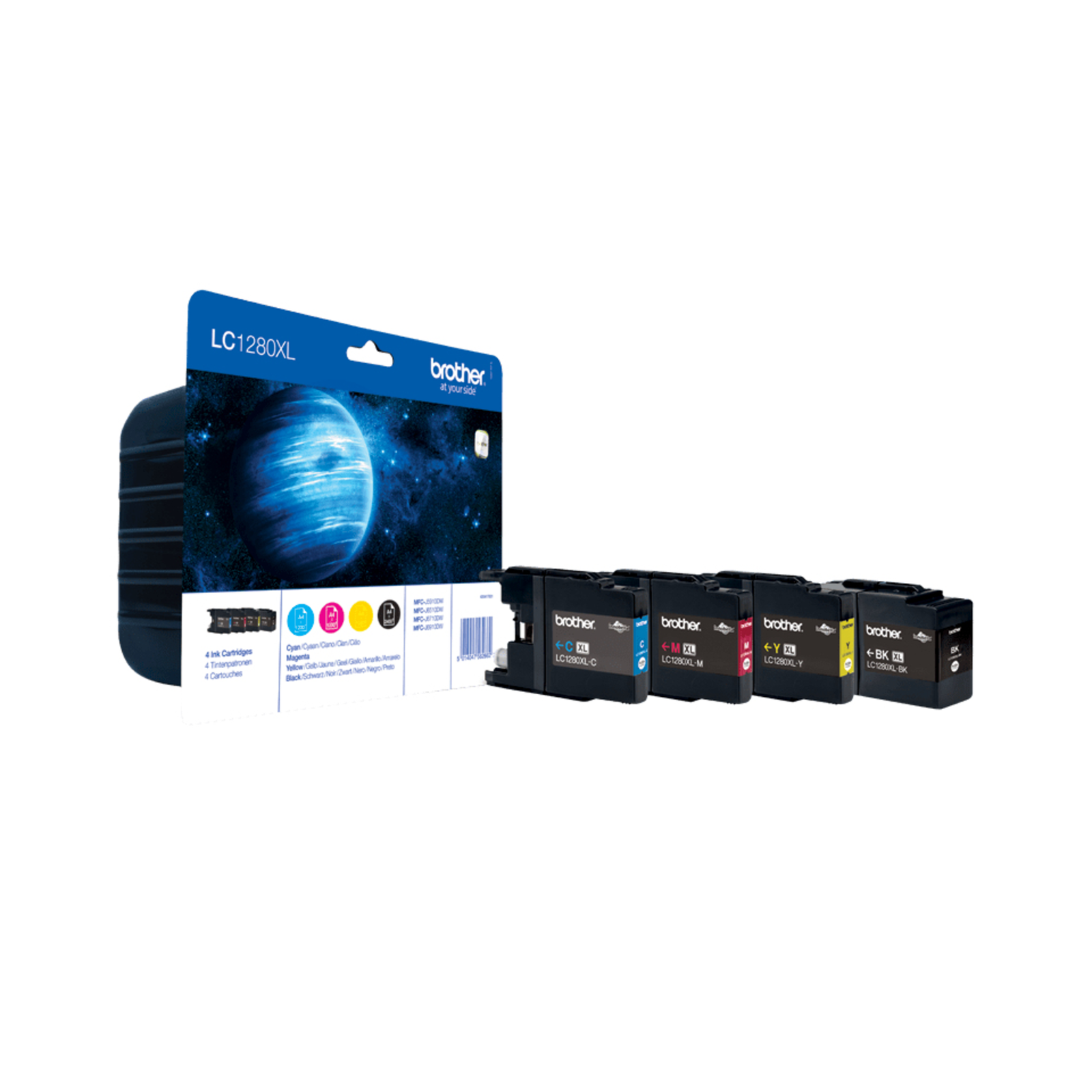 Bredher LC 1280XL Value Pack Black Yellow cyan magenta Ink