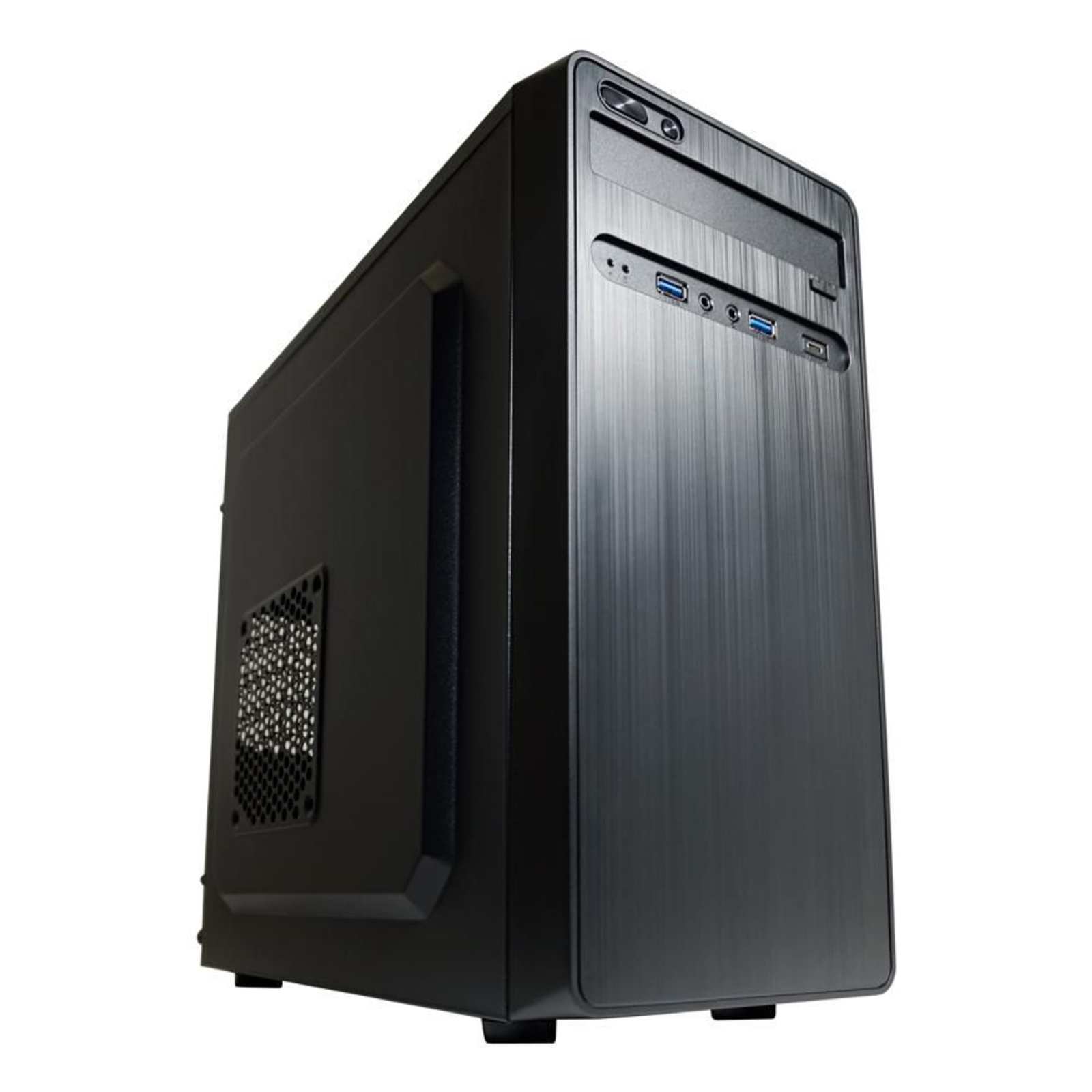 LC-Power Micro-ATX 2017MB Black USB3.2/Audio O.Power Supply