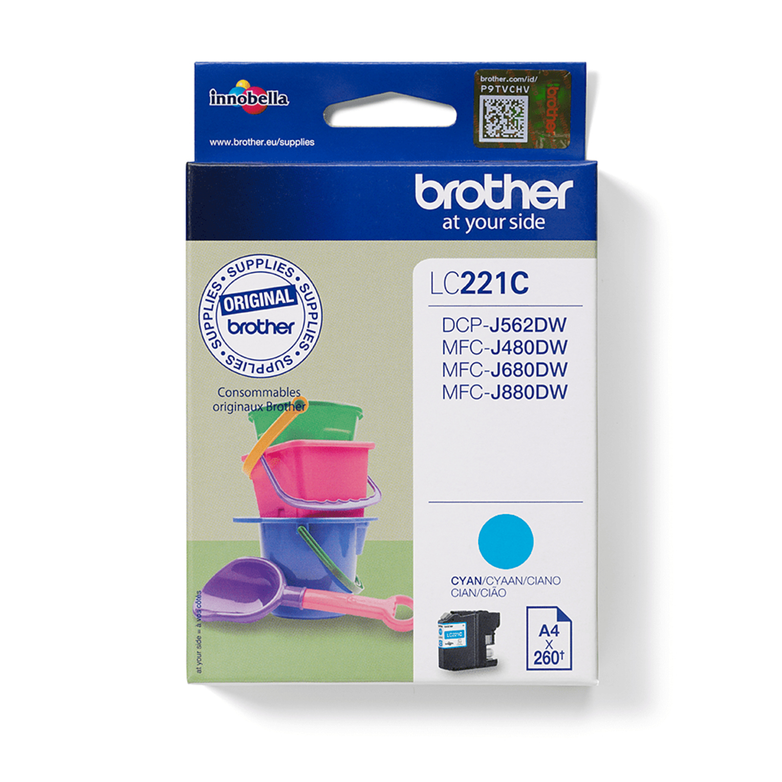 Bredher LC221C cyan Original Ink Cartridge