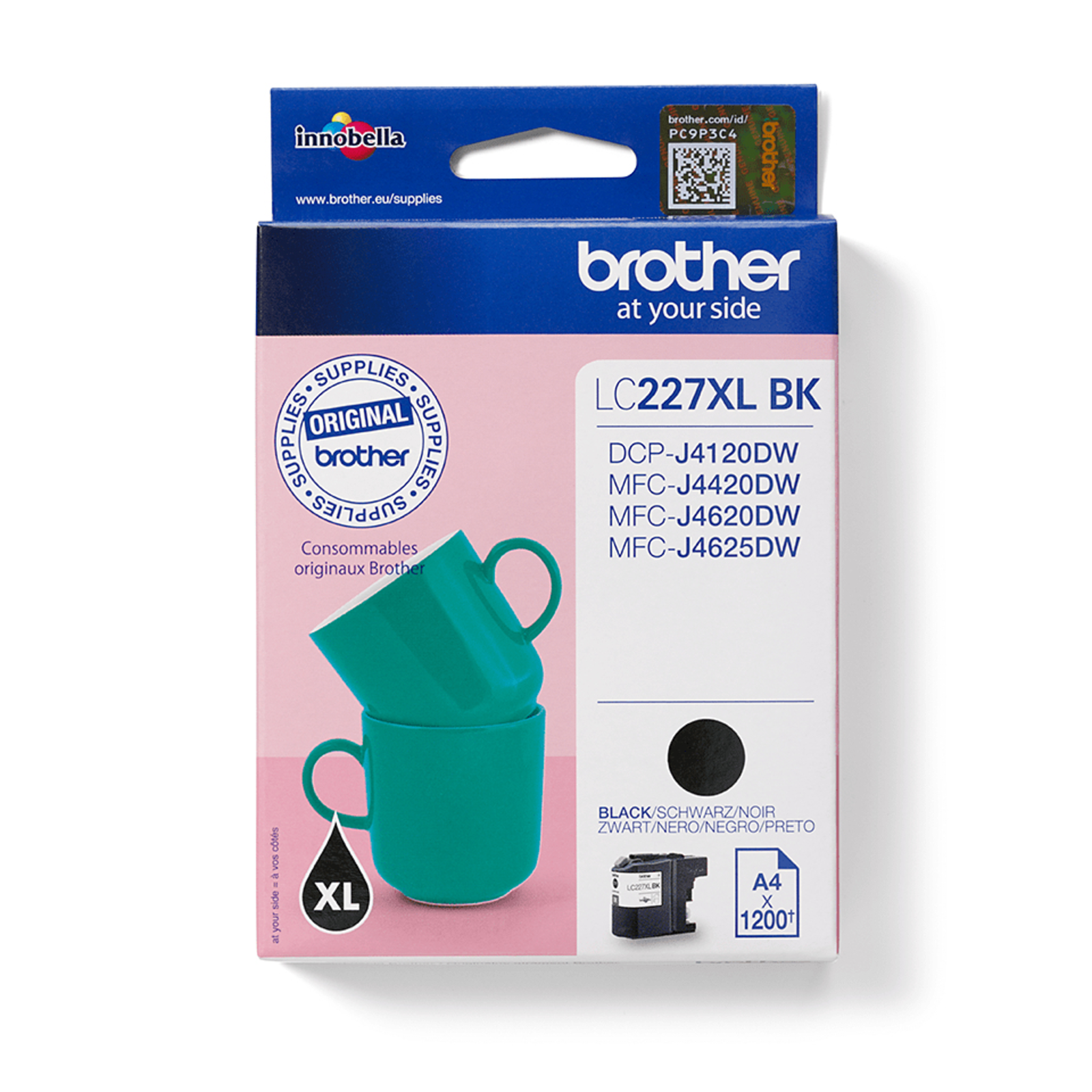 Bredher LC 227XLBK Black 1200 Pages Ink