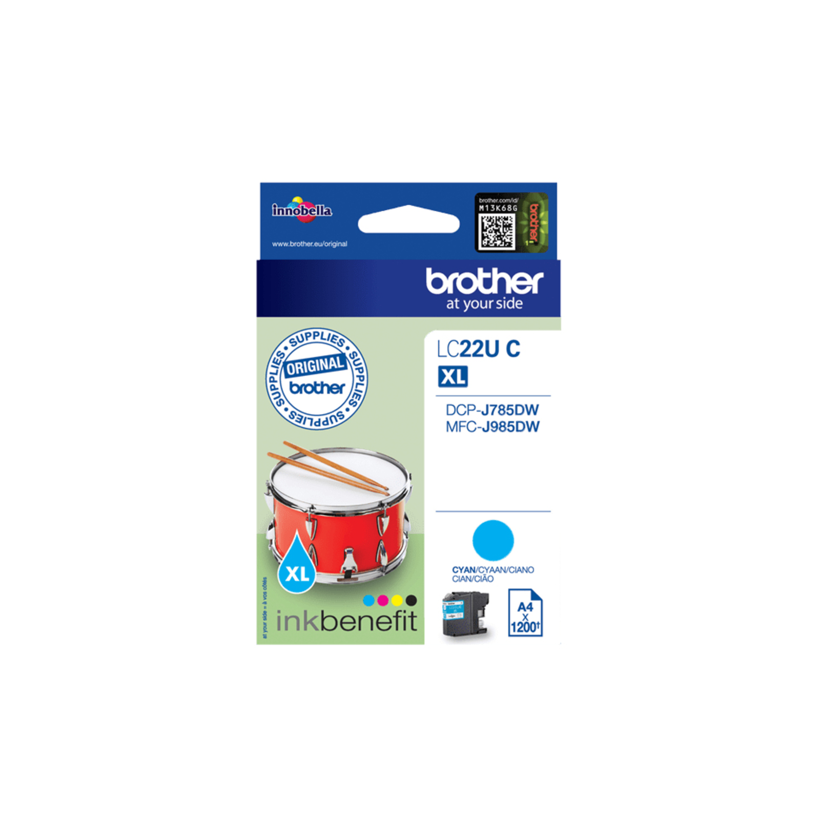 Bredher LCLC22UC XL cyan Original Ink Cartridge
