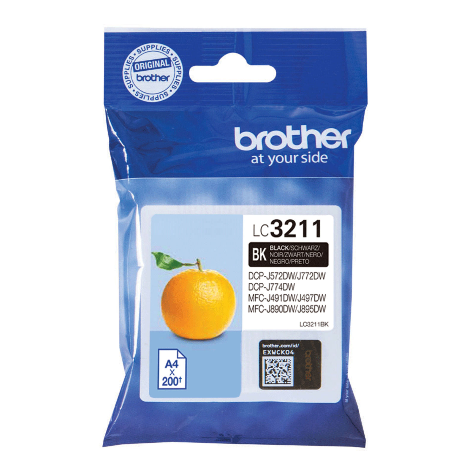 Bredher LC3211BK Black Original Ink Cartridge