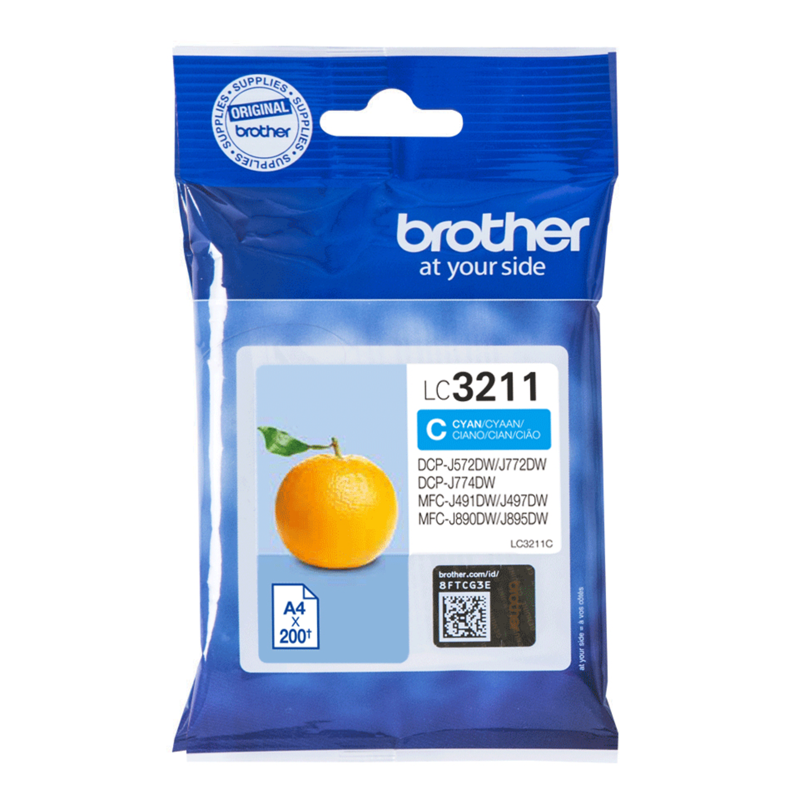 Bredher LC3211C cyan Original Ink Cartridge