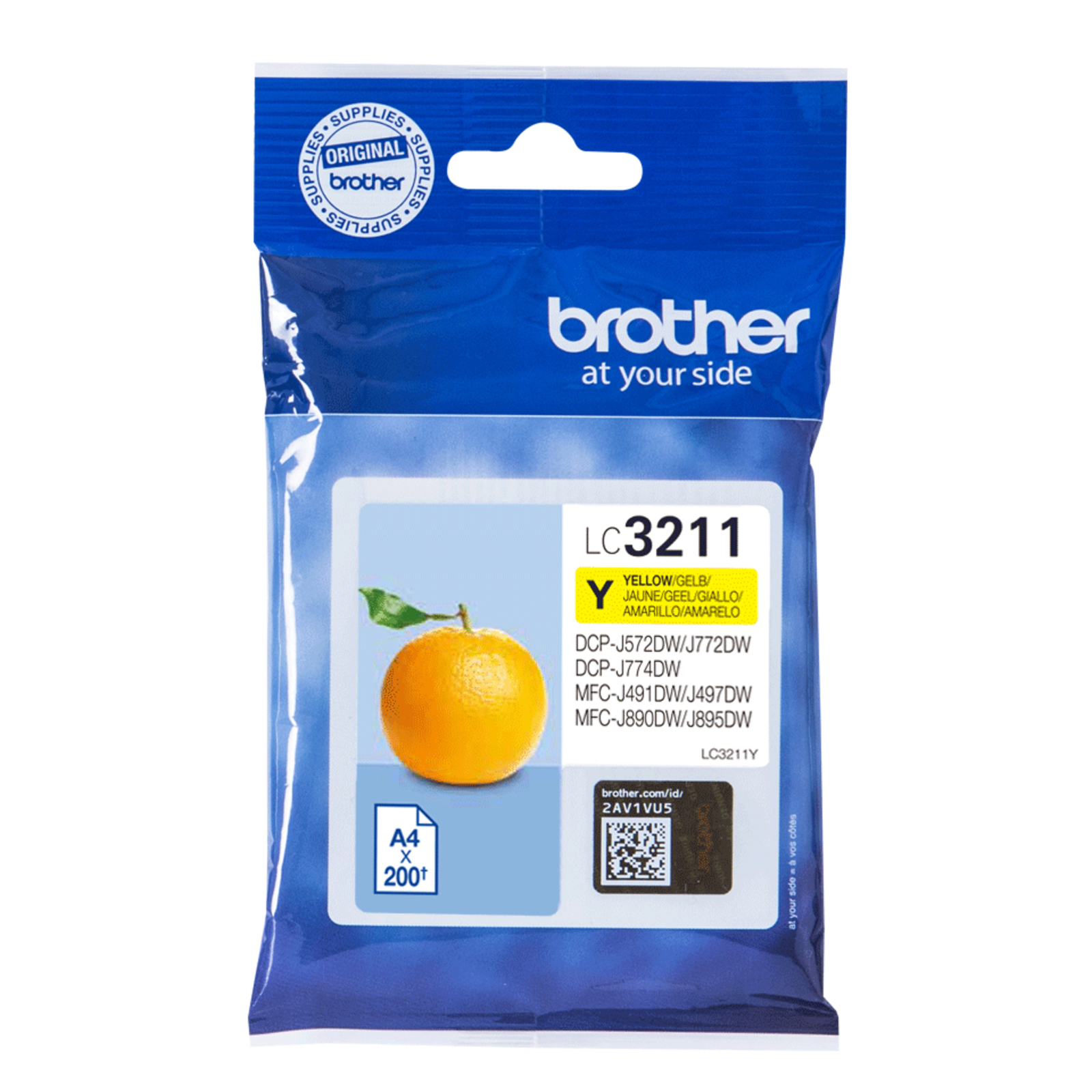 Bredher LC3211Y Yellow Original Ink Cartridge