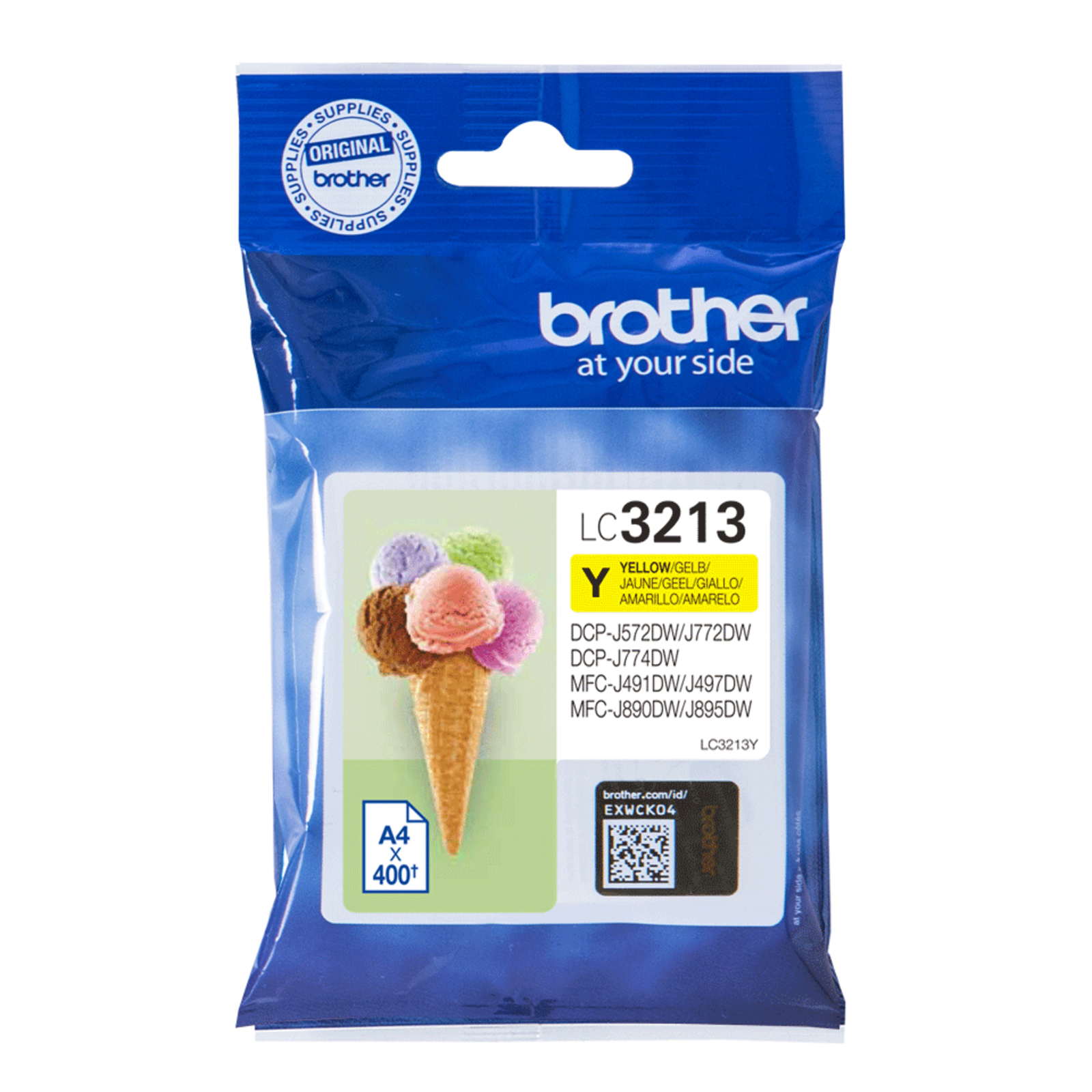 Bredher LC3213Y Yellow Original Ink Cartridge