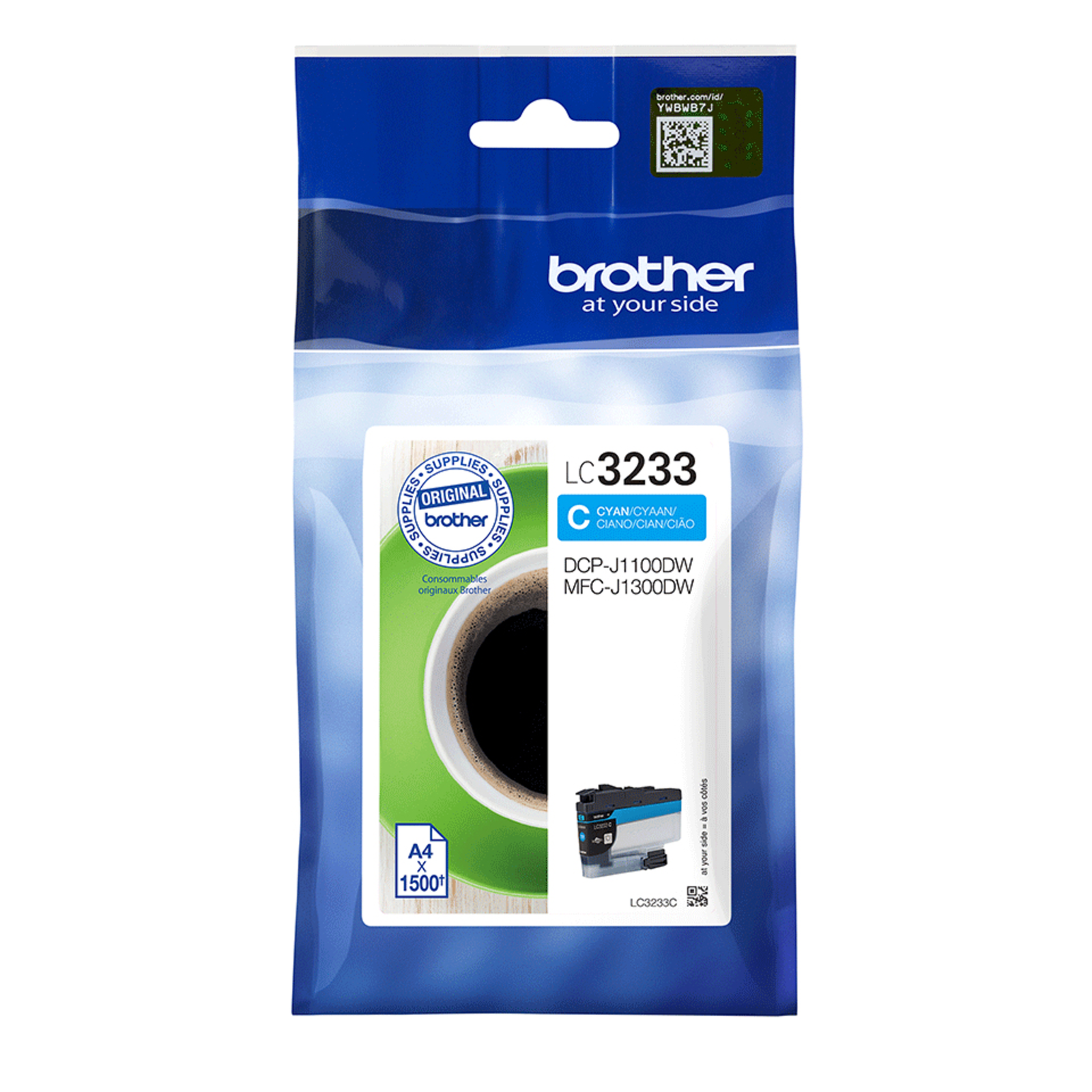 Bredher Cartridge LC-3233C MFCJ1300DW/DCPJ1100DW