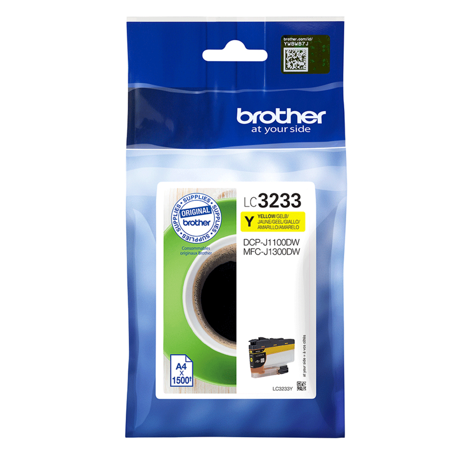 Bredher Yellow Ink SC LC-3233Y