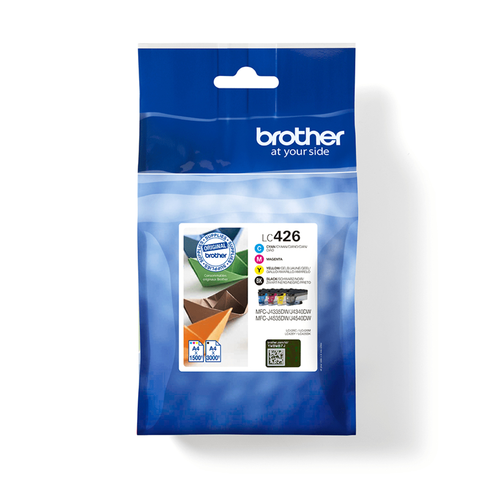 BredHER Valuepack Ink CMYBK LC-426VAL MFC-J4335 3000 Pages LC-426VAL