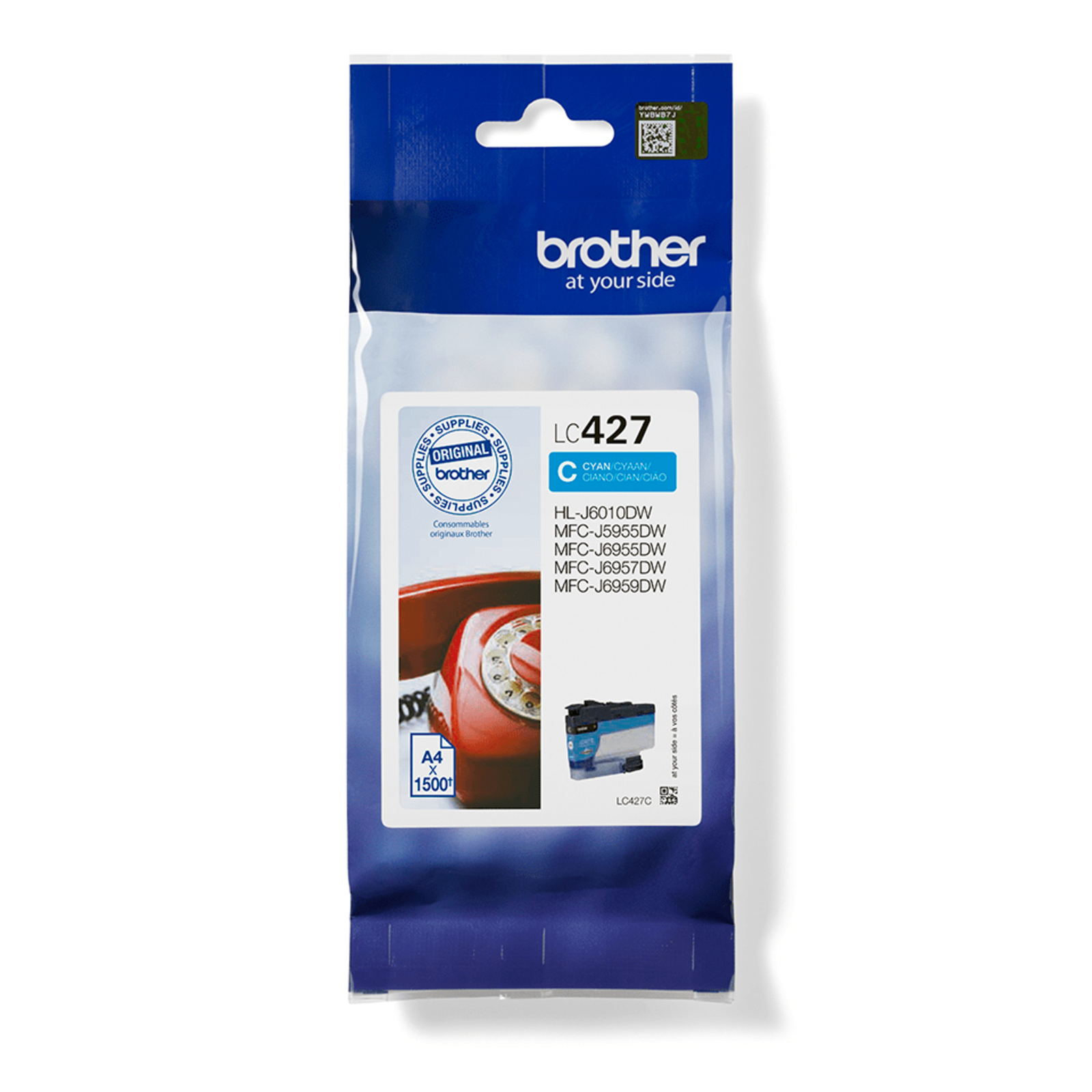 Bredher Cartridge LC-427C MFC-J5955x/J6955x/J6957x/HL-J6010DW