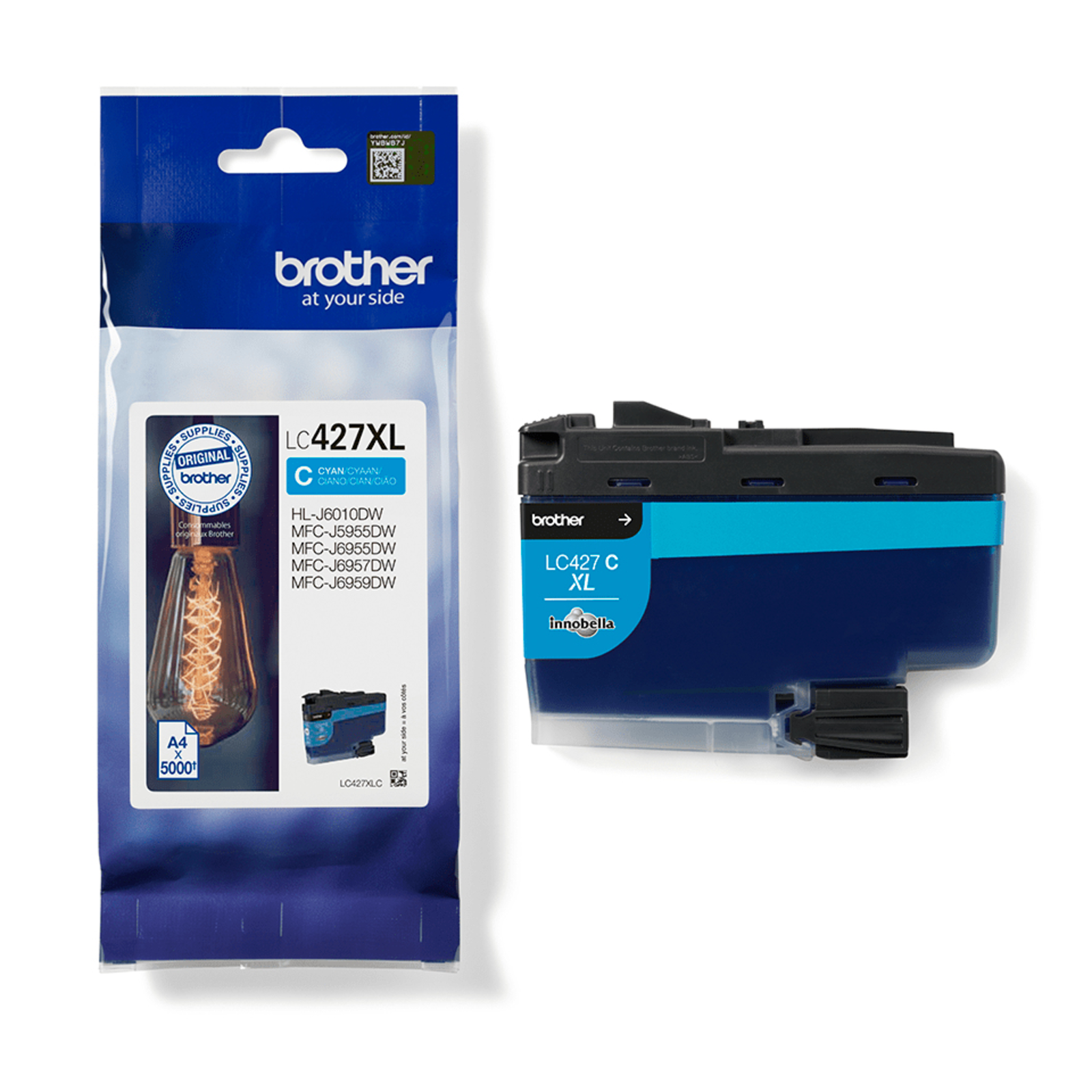 Bredher LC 427XLC cyan 5000 Pages Ink