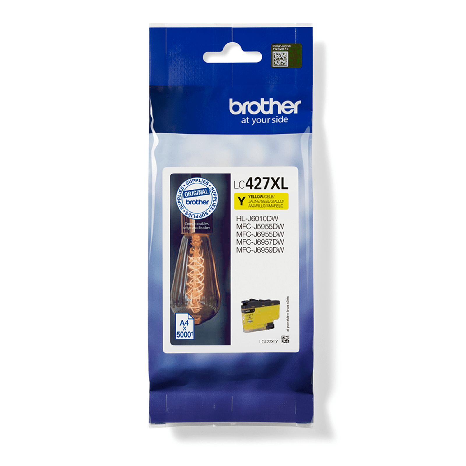 Bredher Yellow Ink Cartridge 5000 Pages