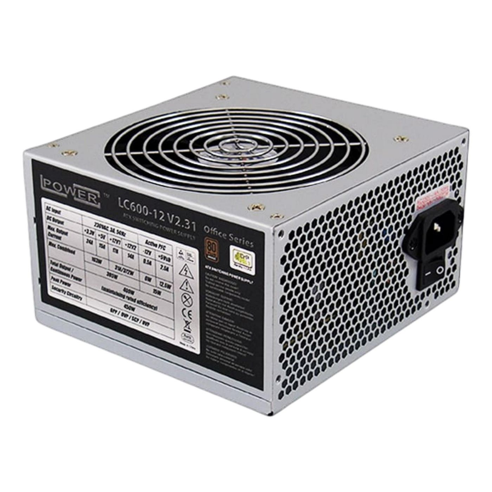 LC Power Power Supply 450W LC600-12 80+bronze